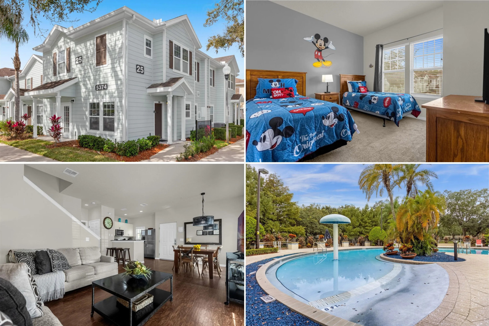 4 Bedrooms / 3 Bathrooms / Lucaya Village (25-108), Kissimmee, US