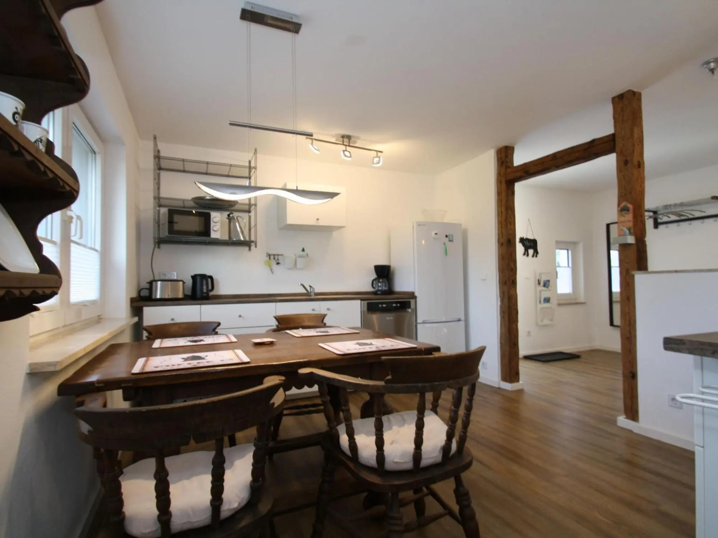 Charmante Ferienwohnung mit Kamin in Zarchlin