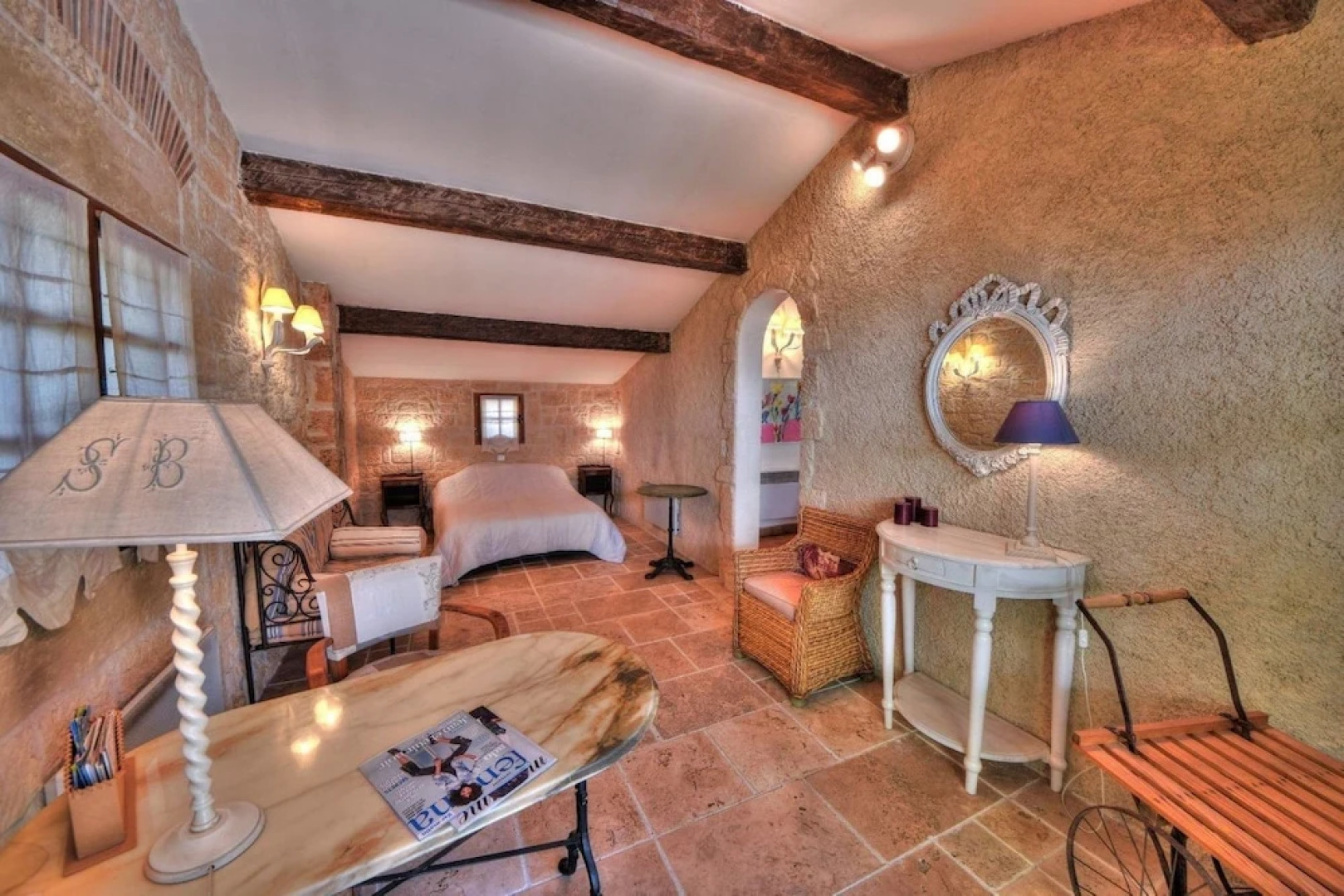 Romarine - Tourtour: mazet de charme, piscine et tennis. Apartment 2