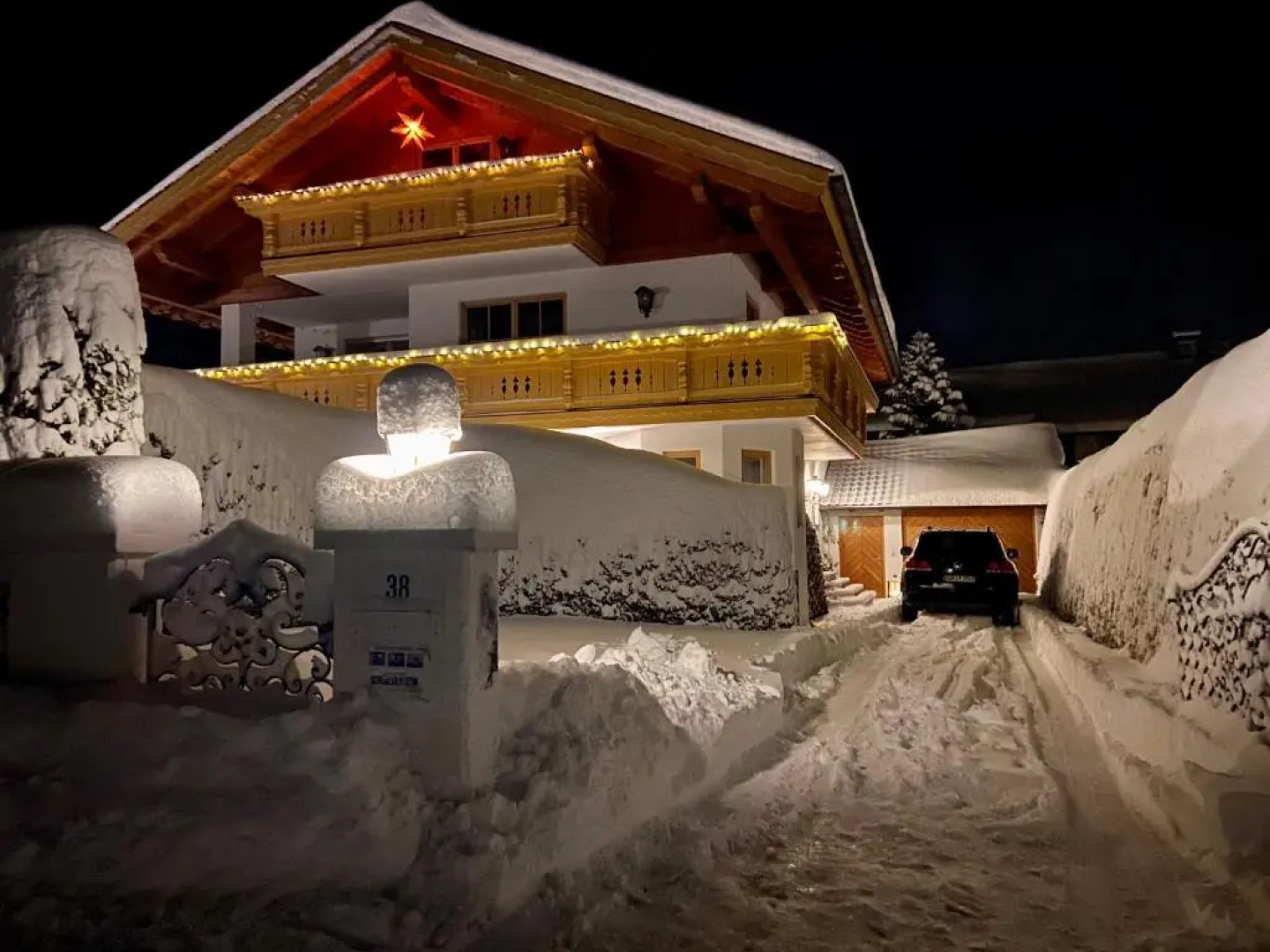 Ferienwohnung mit Bergblick