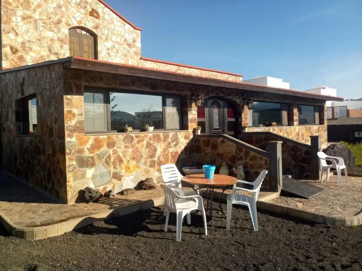 Villa With 4 Bedrooms in El Cuchillo, With Wonderful Mountain View, Private Pool, Enclosed Garden - 3 km From the Beach