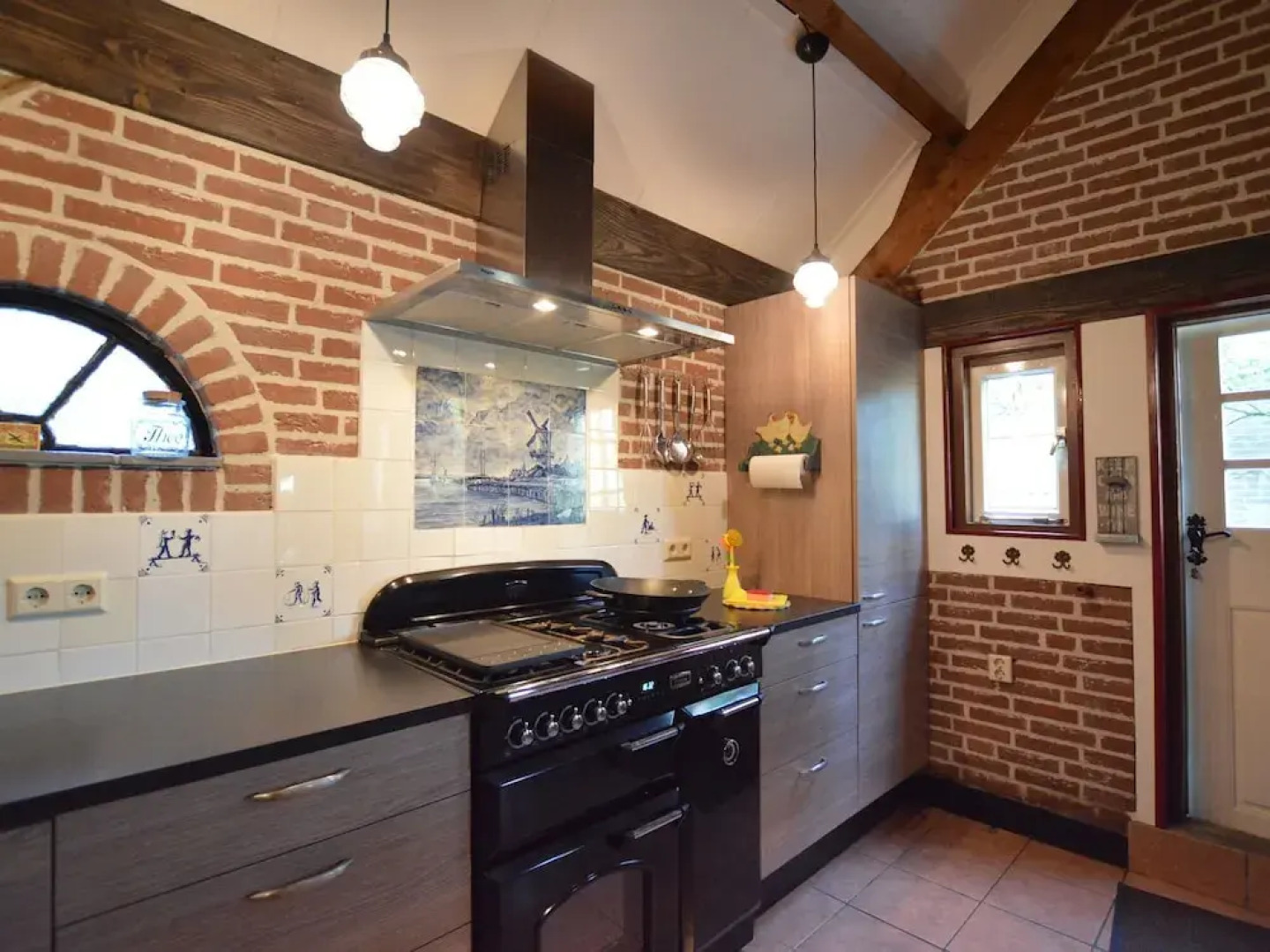 House Situated Peacefully on a Vast Green