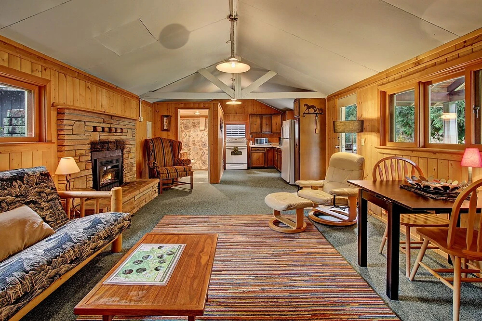 Riverside Ranch with Guest Cabin and Fireplace