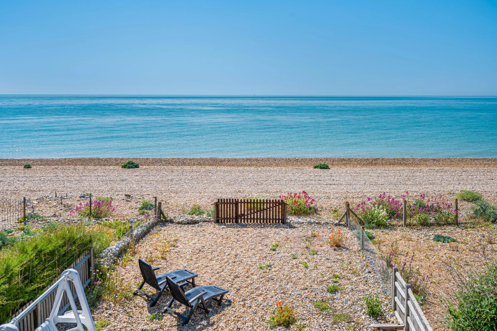 Pebbles View Overlooking the Beautiful Pevensey Bay Beach