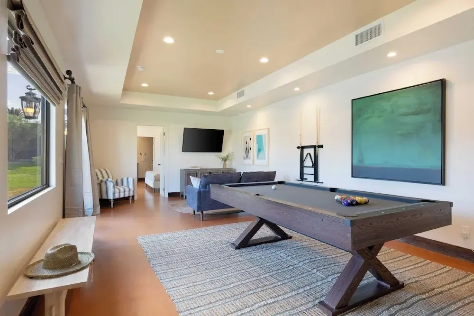 Sleeps 20! Architectural Mansion w/ Pool, Indoor Tennis Court, Game Room Starlight Estate by Avantstay