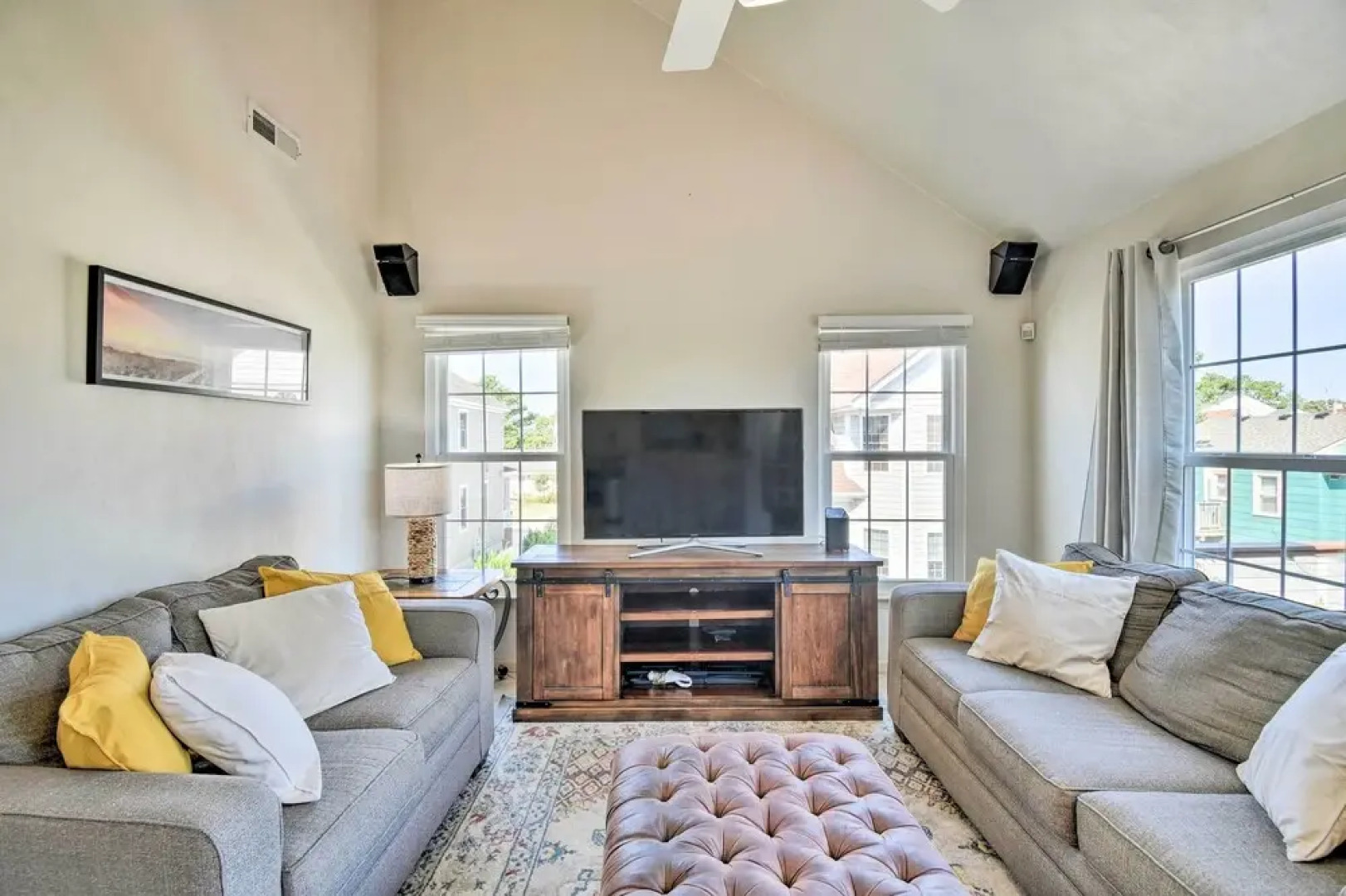 Sunny Norfolk Apartment w/ Deck + Fire Pit!