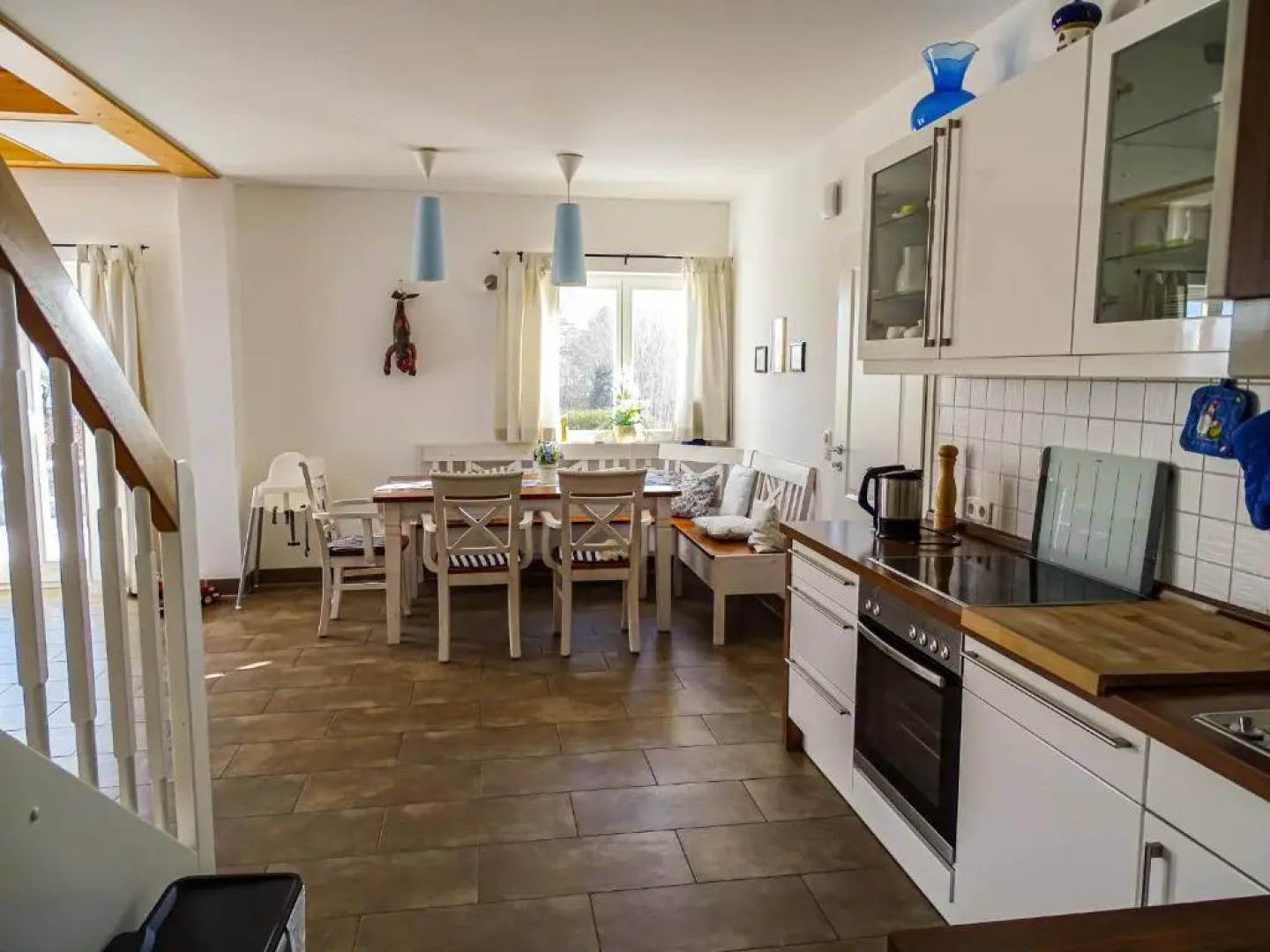 Reetdachhaus im Fischerdorf