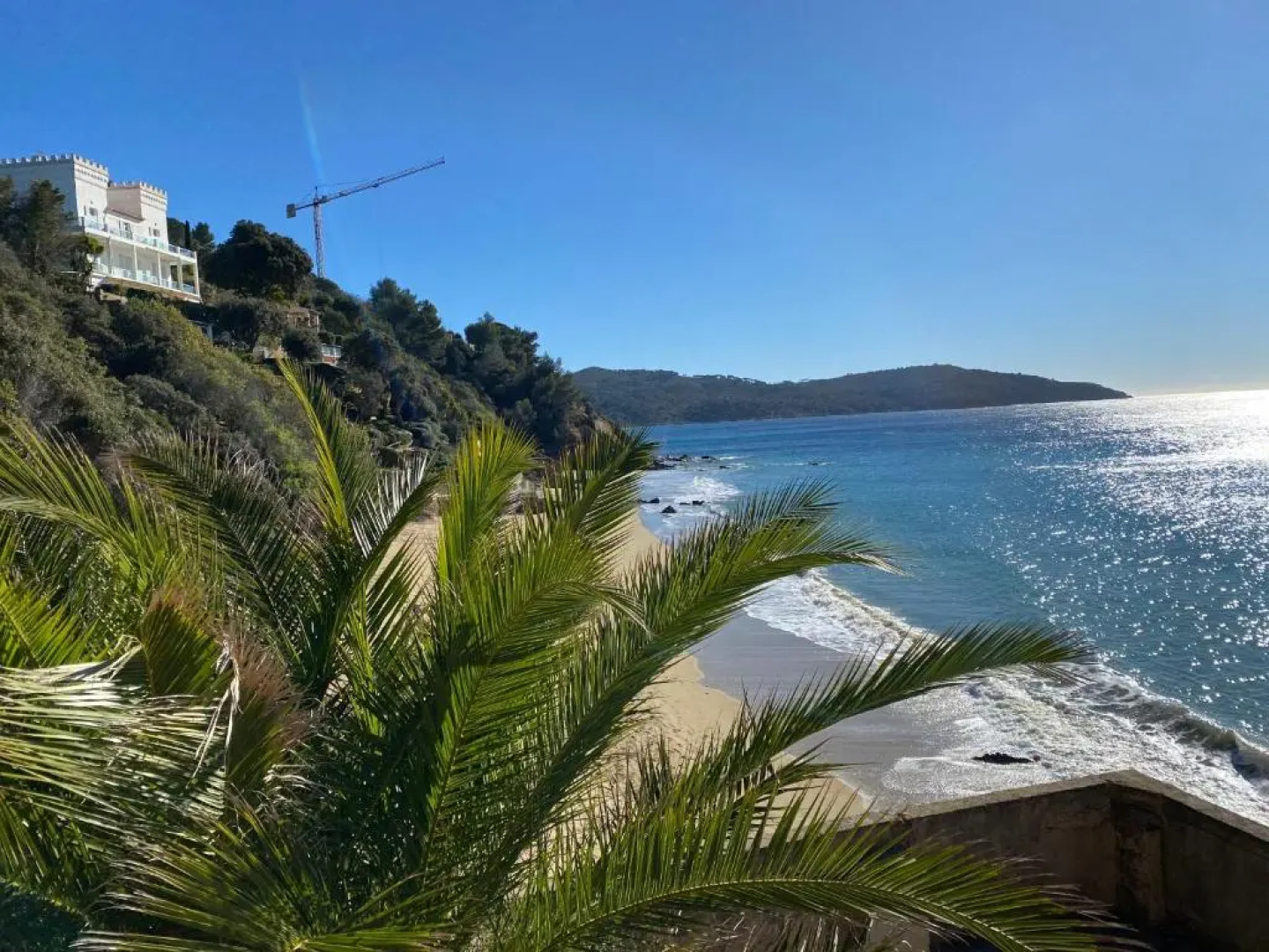 Golfe St Tropez Magique T2 duplex vue mer piscine, garage