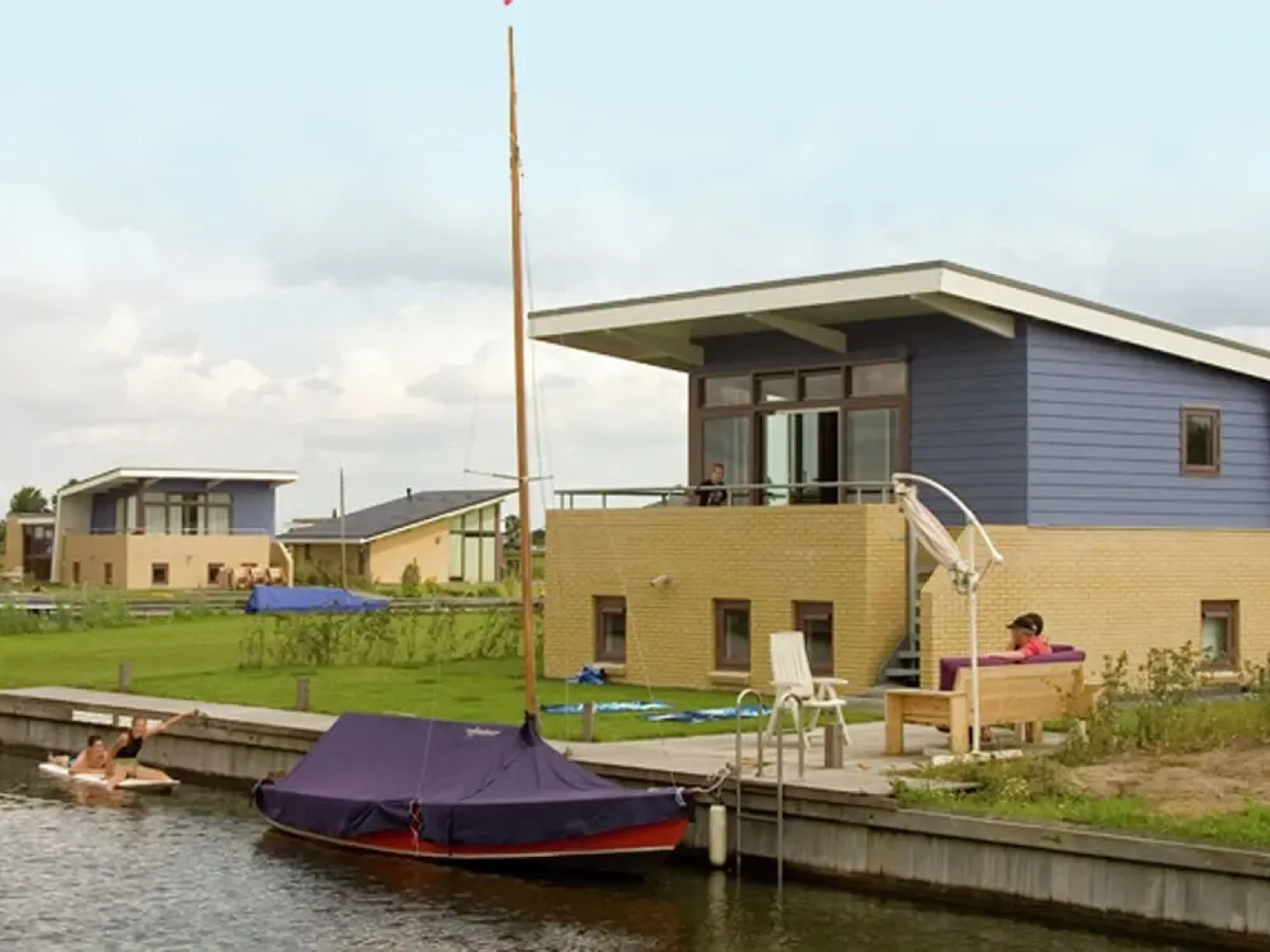 Detached Holiday Home With Sauna and Private Jetty in Lemmer