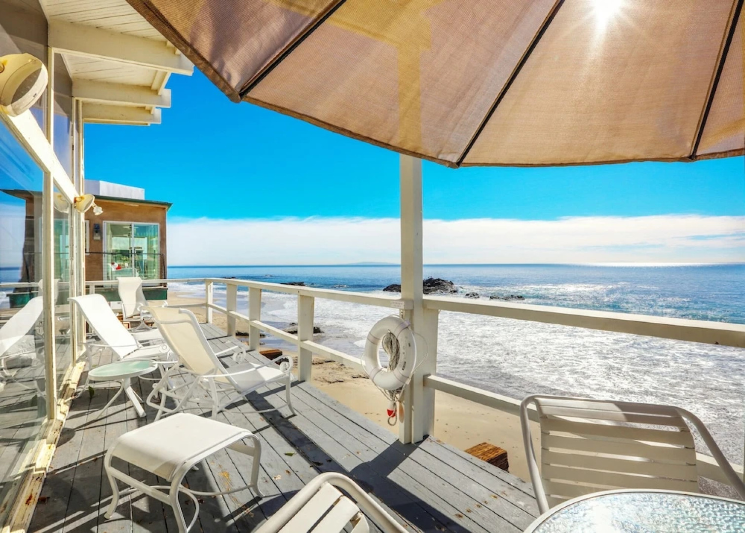 Beachfront Malibu House by RedAwning