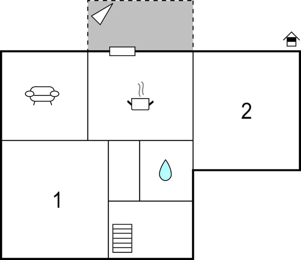 Amazing Apartment in Waltershausen/fischb. With 2 Bedrooms and Wifi