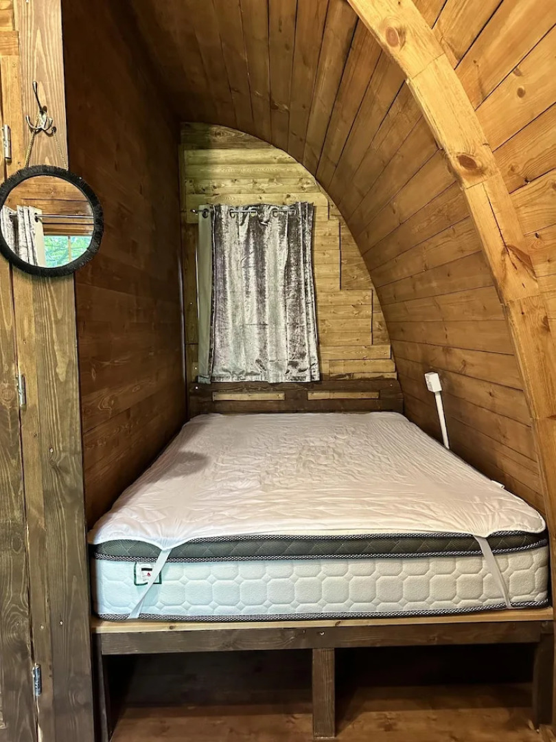 Woodland Camping pod With use of Campsite Bathroom