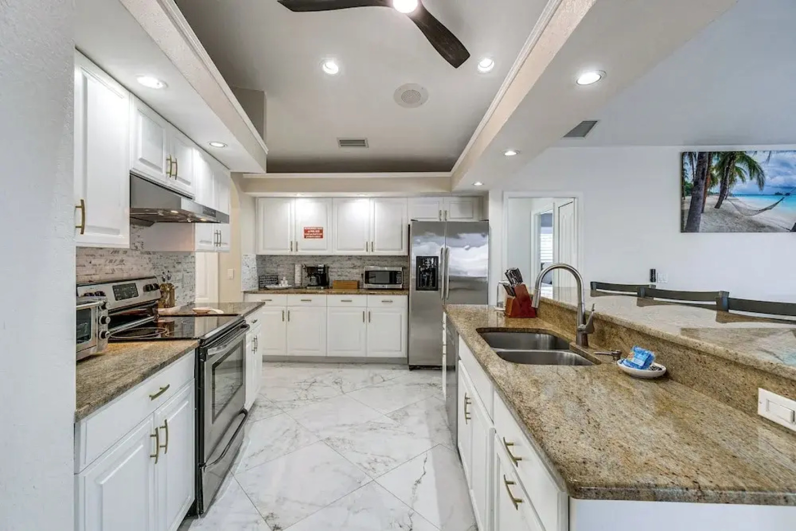 Luxe Waterfront Oasis w/ Dock, Heated Pool & Spa!