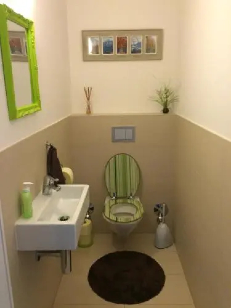 Apartment pool and lake