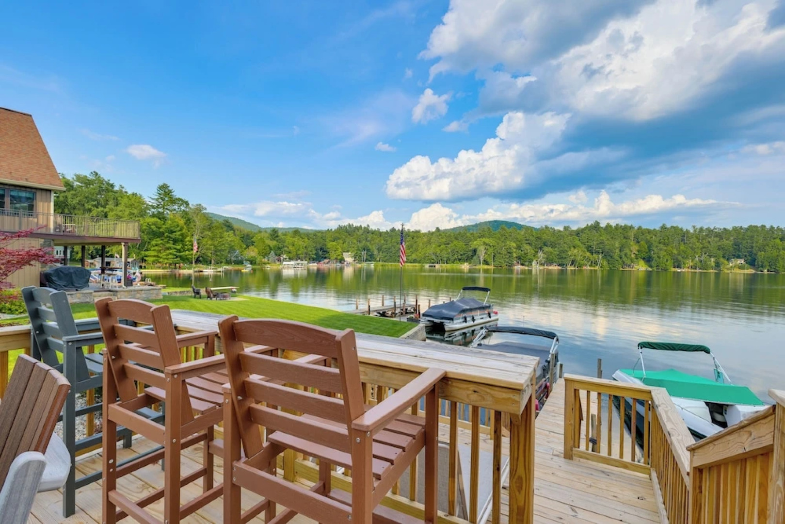 Hadlock Pond Waterfront, Boat Dock: Fort Ann Home!