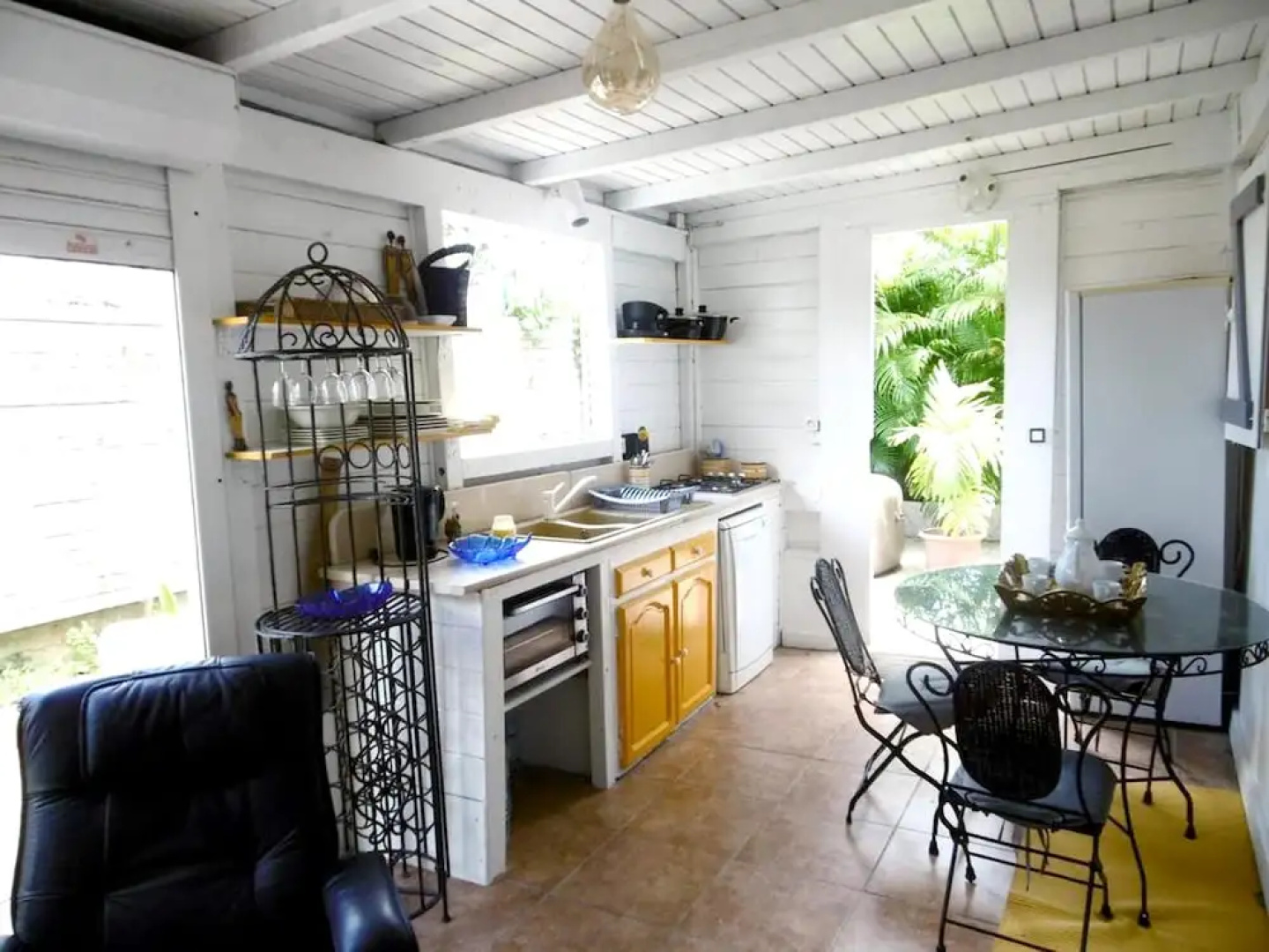 Bungalow With one Bedroom in Sainte-rose, With Private Pool, Enclosed Garden and Wifi - 4 km From the Beach