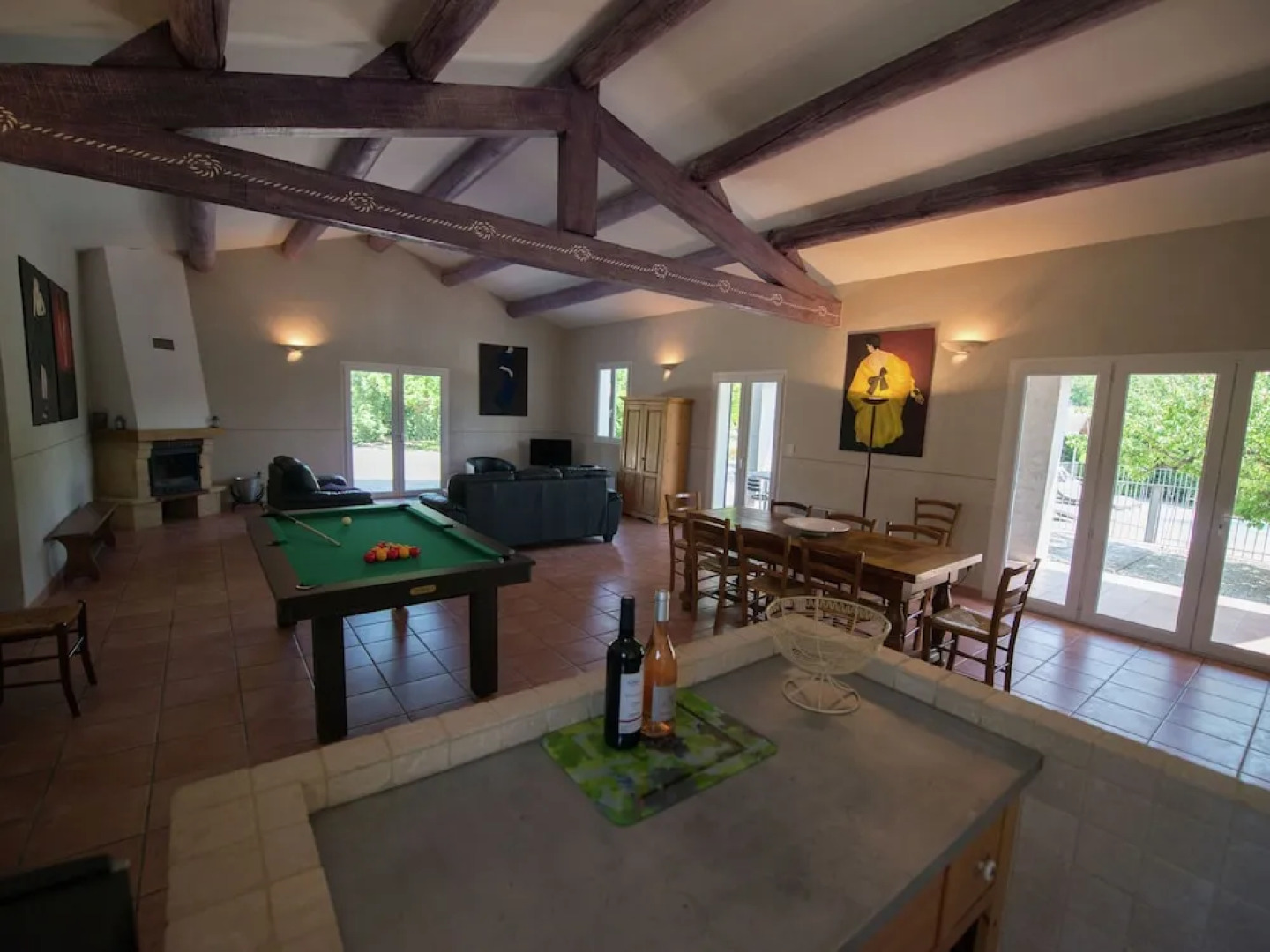Tastefully Furnished Villa With Fenced Private Pool, 9 km From Vaison-la-romaine