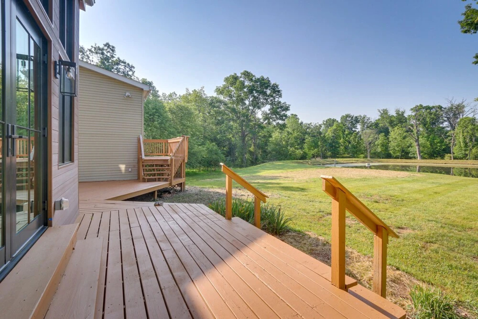 Bright Bluemont Home w/ On-site Pond & Mtn Views!