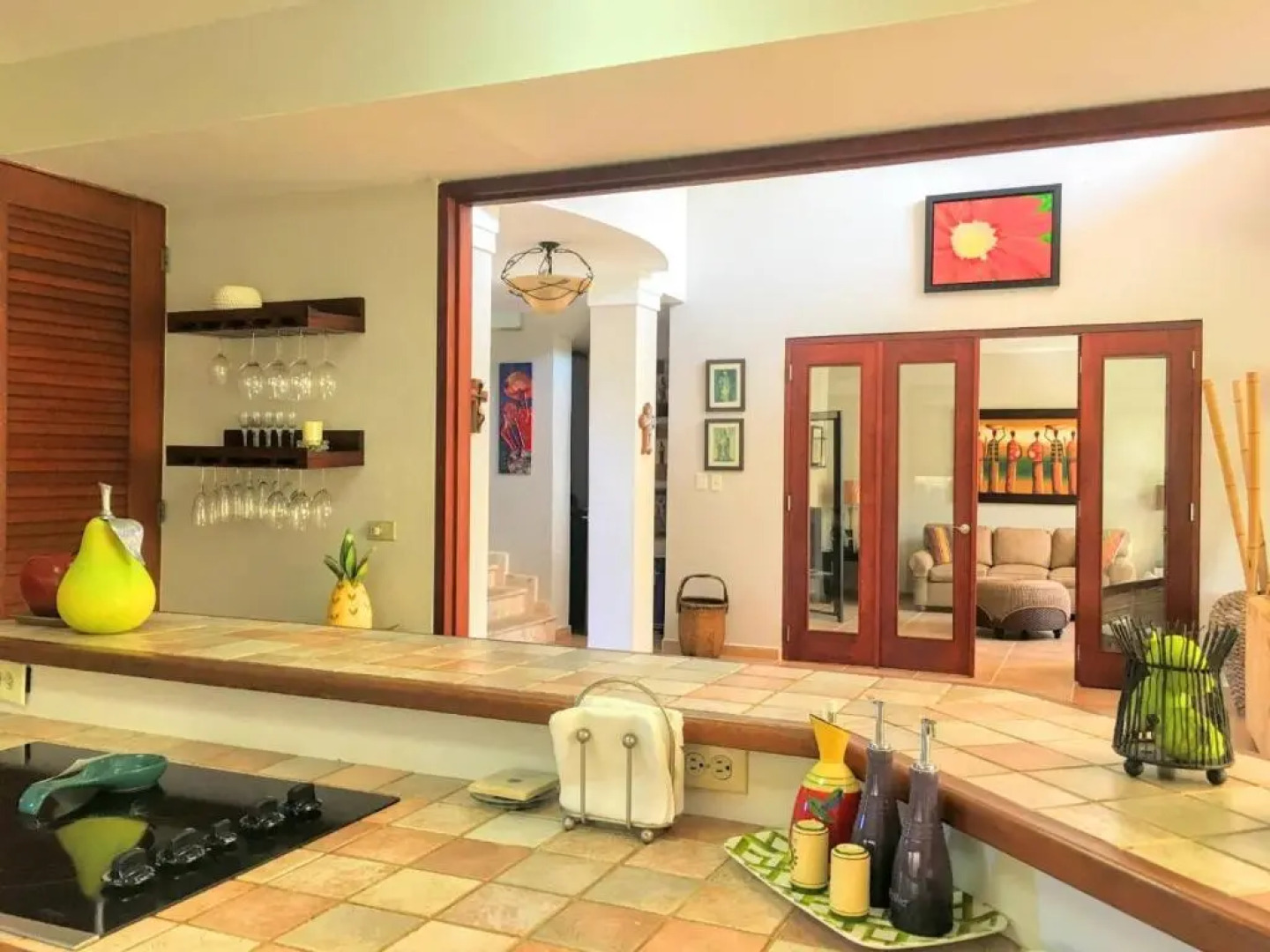 Villa Iris 2 story ocean view villa w/ pool access