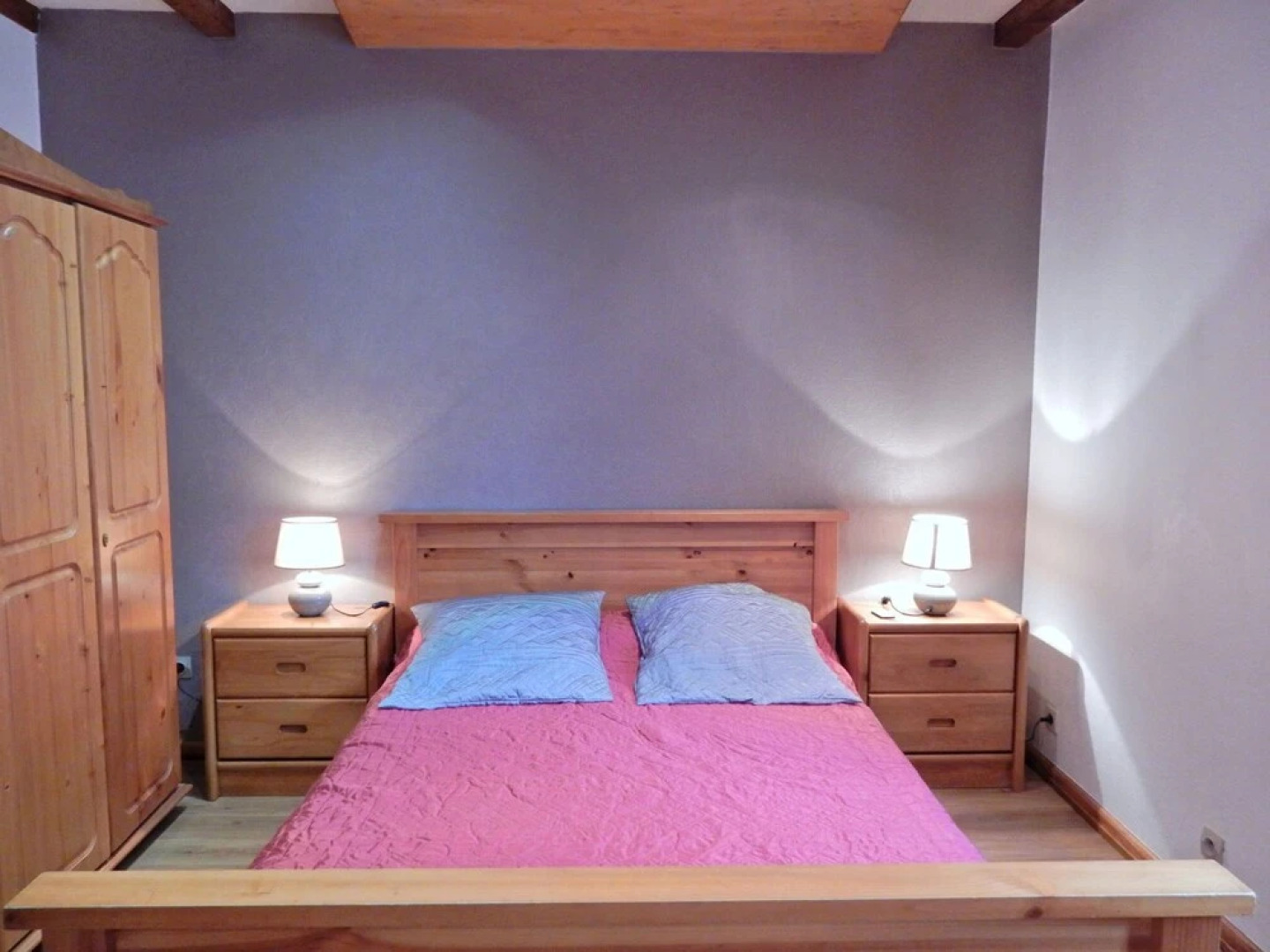 Wooden Chalet, Skiing in the Winter Season