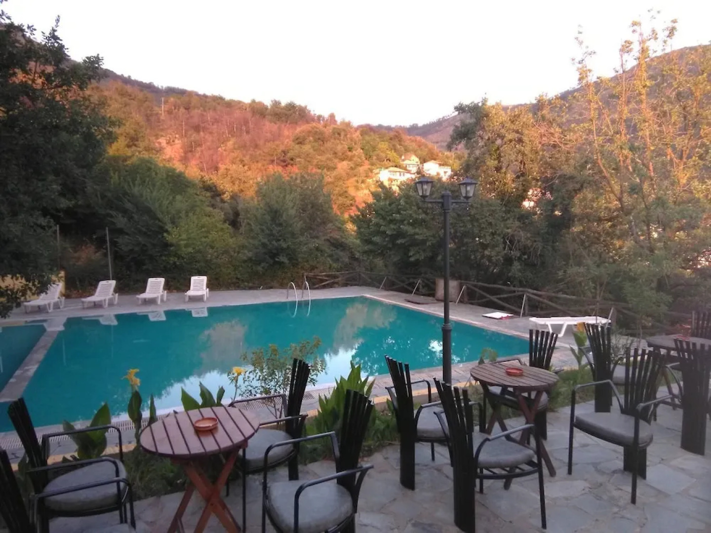 Hotel pool bar Tsigoura