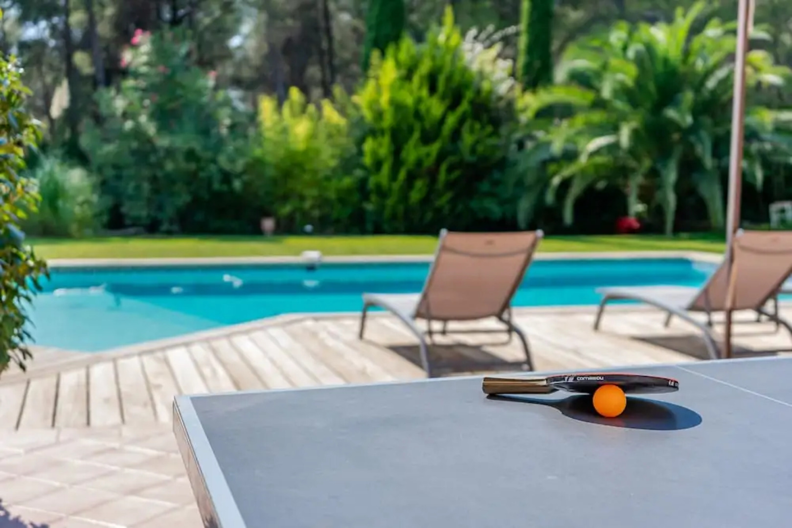 Villa Eléonore - plage à pied vue mer piscine sans vis-à-vis jardin 3600m² - Ted Home