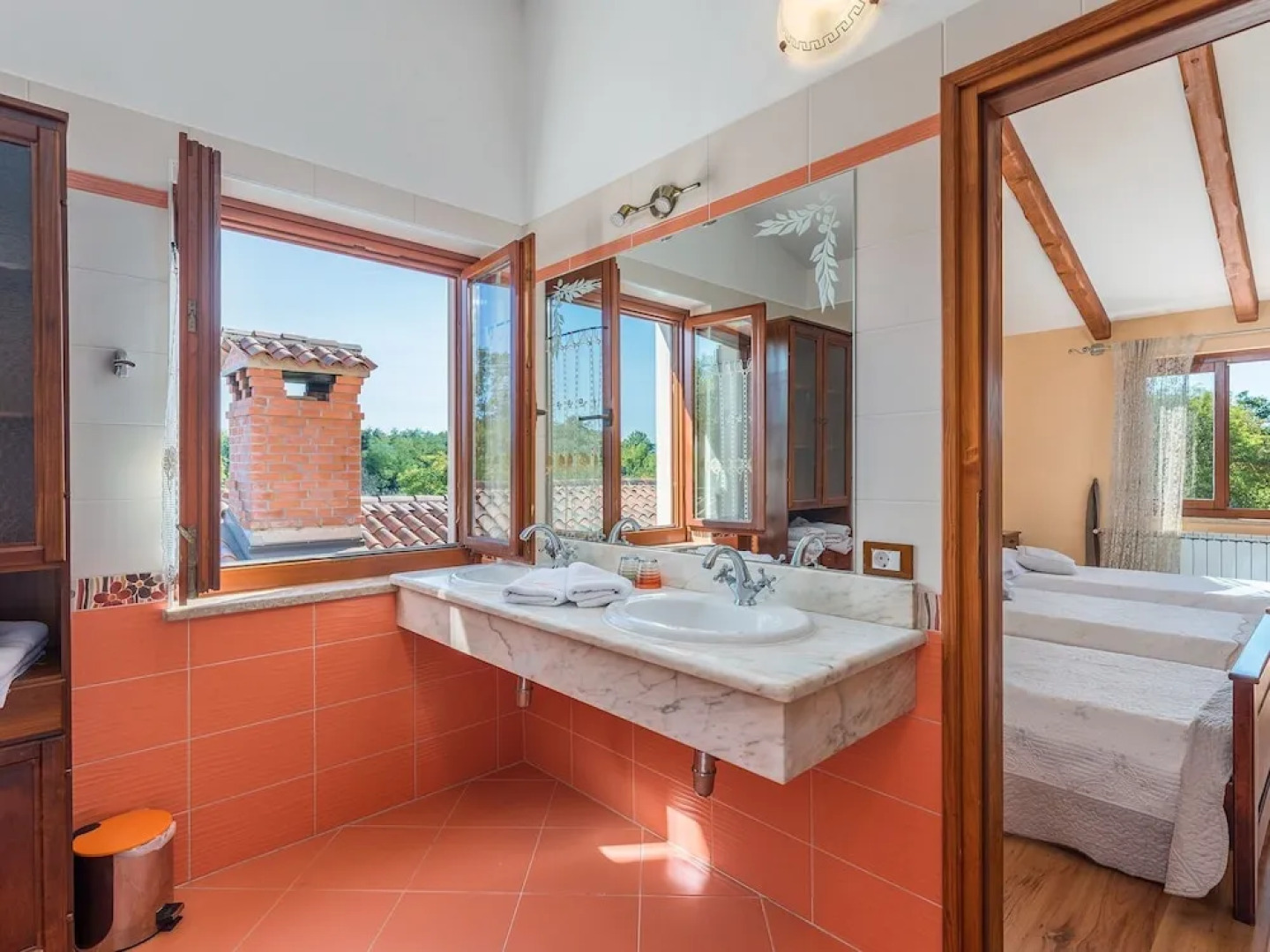 Rustically Furnished Villa With Swimming Pool and Spacious Yard Near Labin