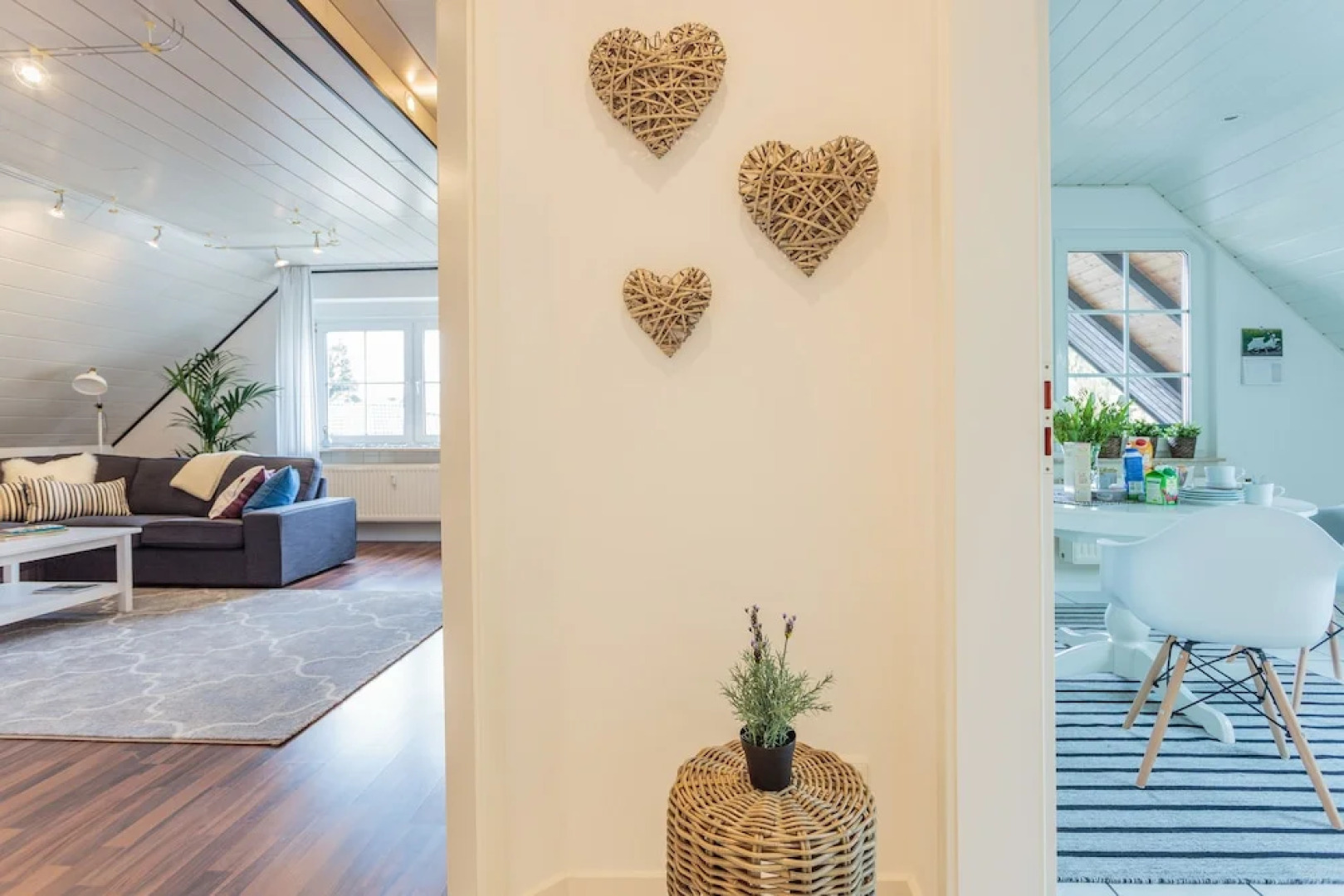 Schwalbe in der Heide