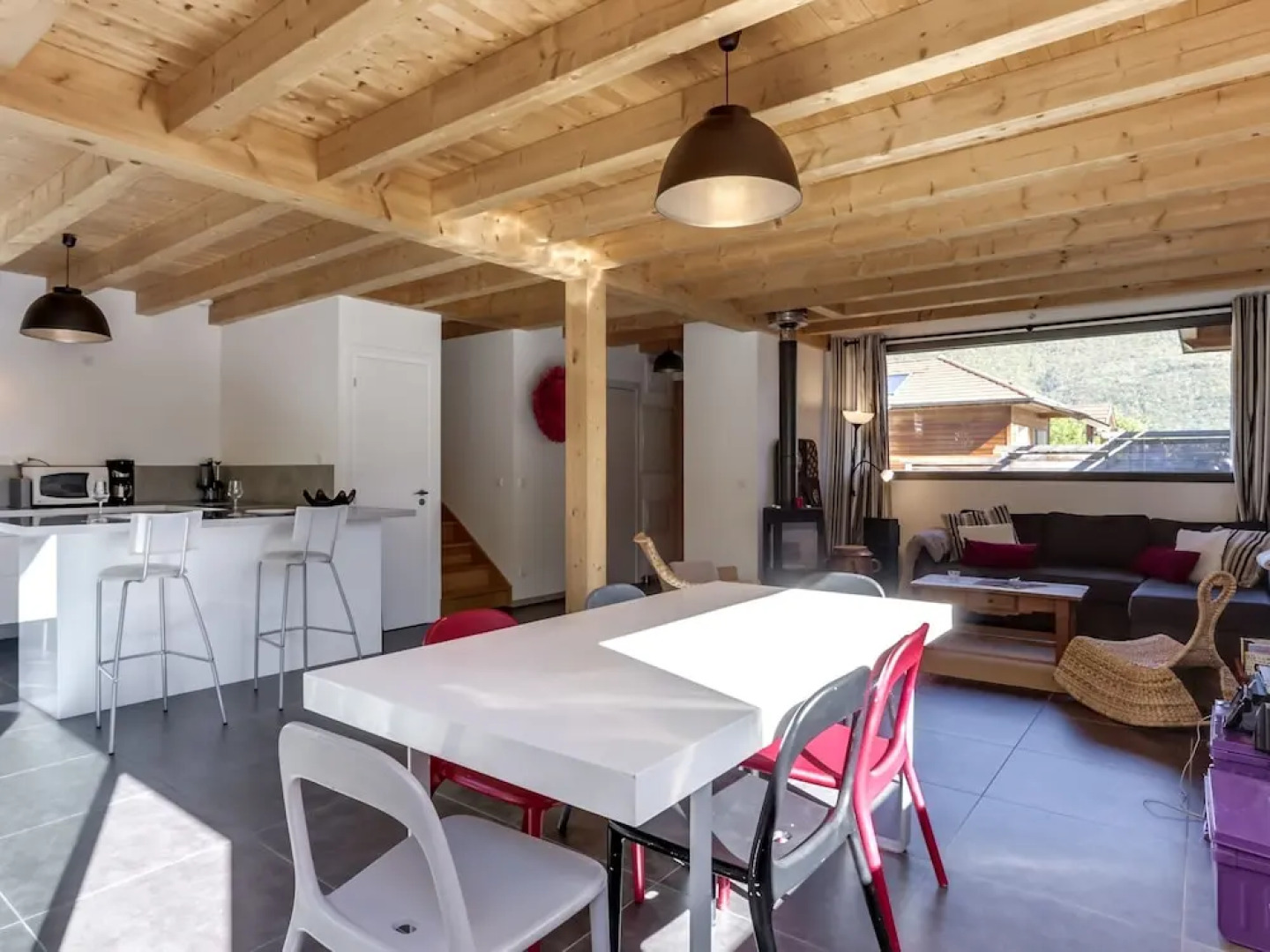 Chaparon Superbe Maison Bois 3 min à Pied du lac