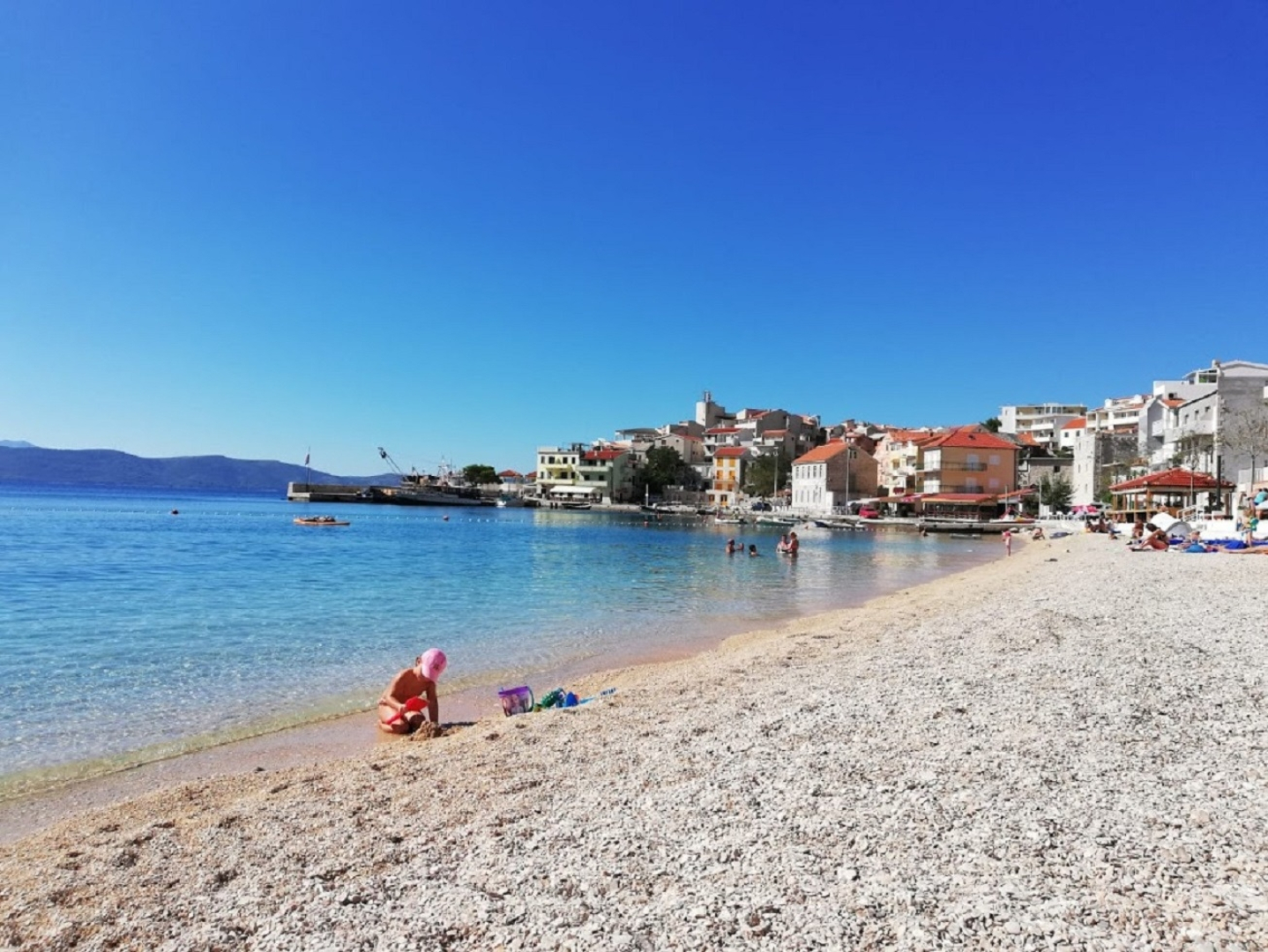 Apartment Ruzica - with sea view: A1 - plavi Igrane, Riviera Makarska