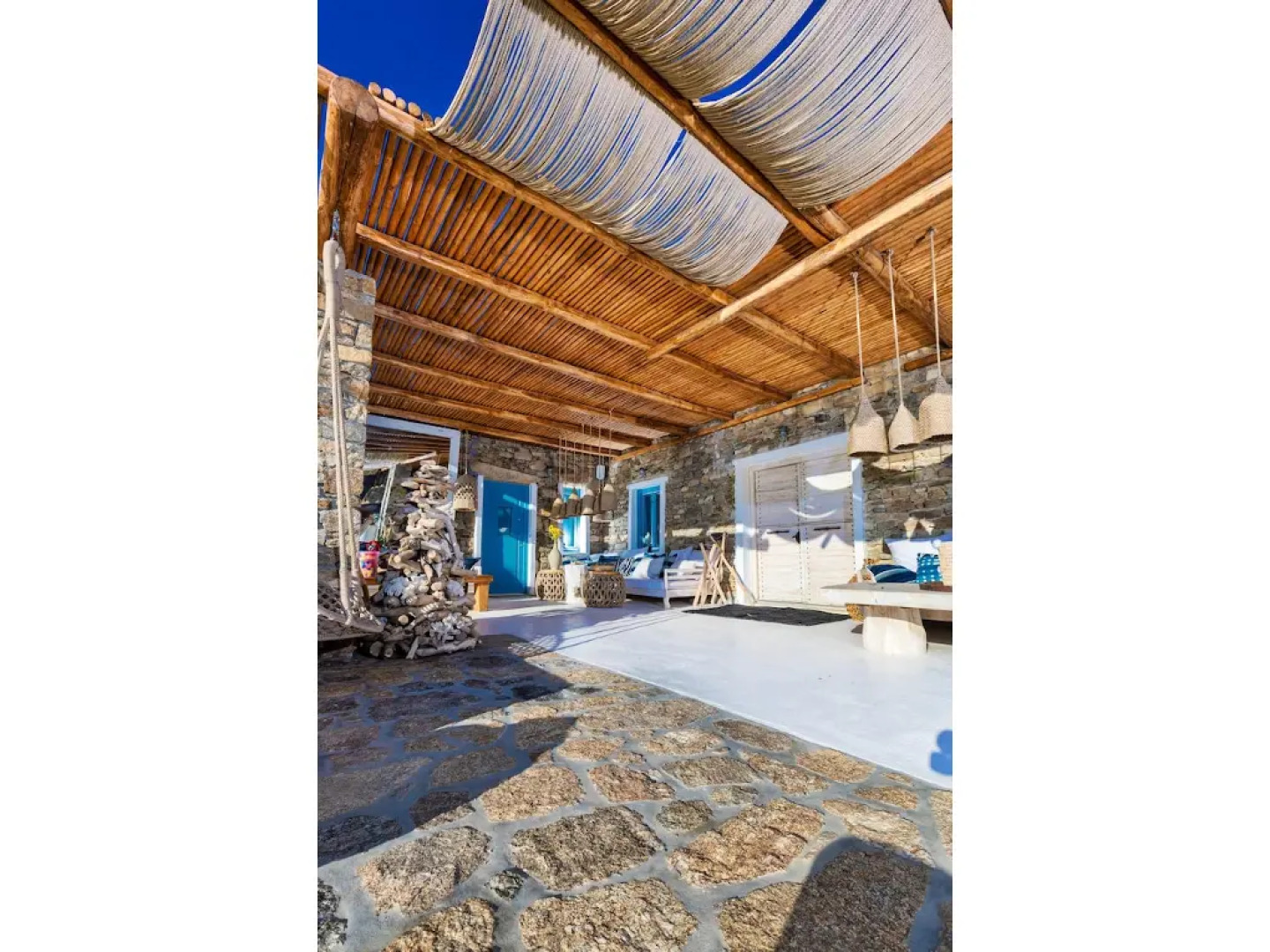 Villa With 6 Bedrooms in Mikonos, With Wonderful sea View, Private Pool, Terrace - 600 m From the Be