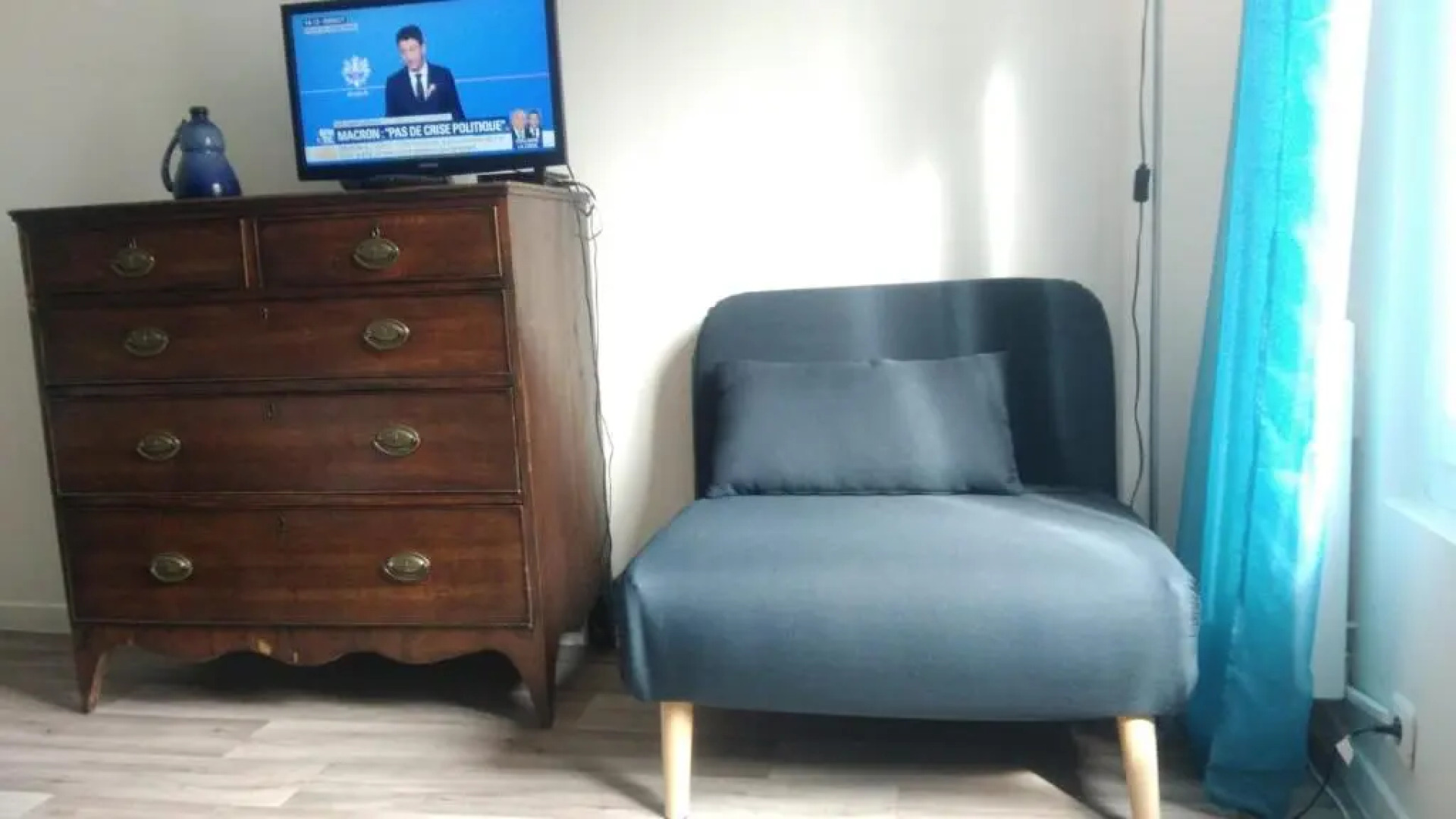 20m2 Apartment, Metro line 7,direct to Louvre & Opera