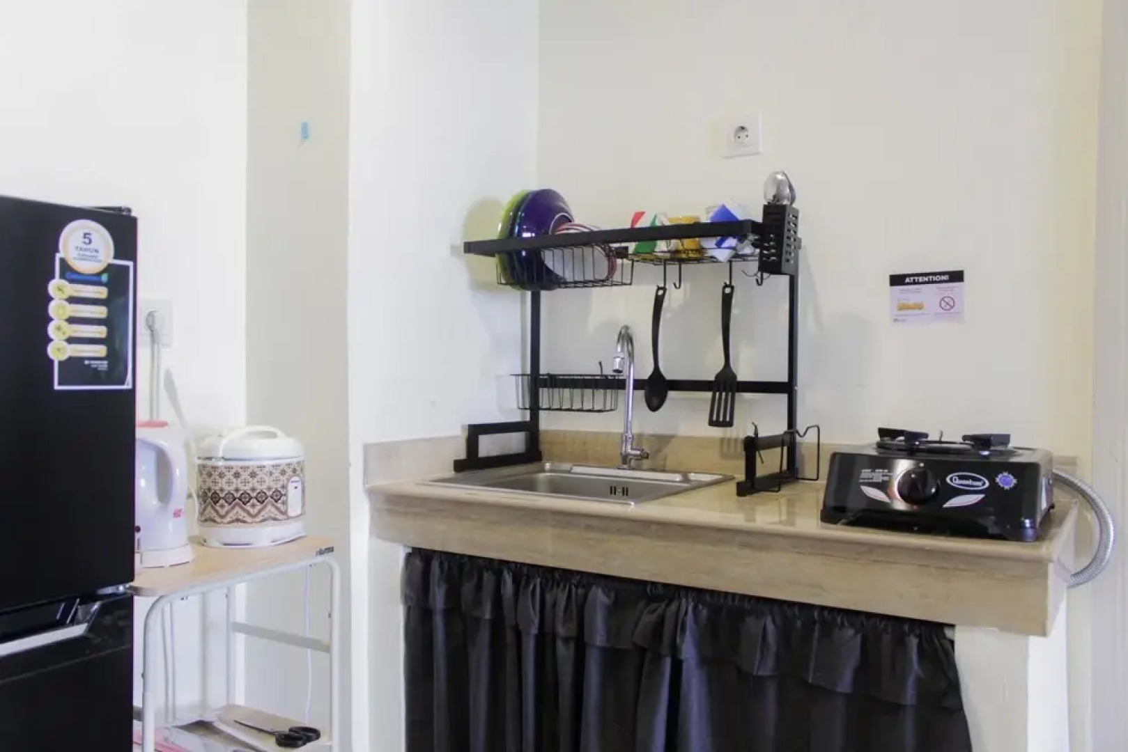 Fully Furnished 2BR at Meikarta Apartment with Working Room