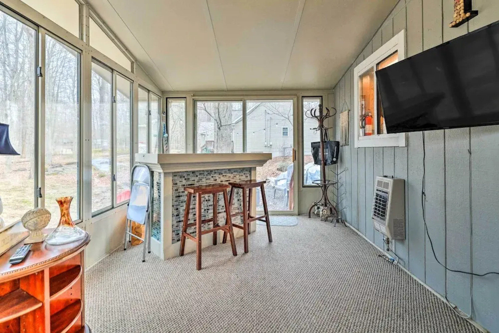 Walk to Locust Lake: Poconos Vacation Home!