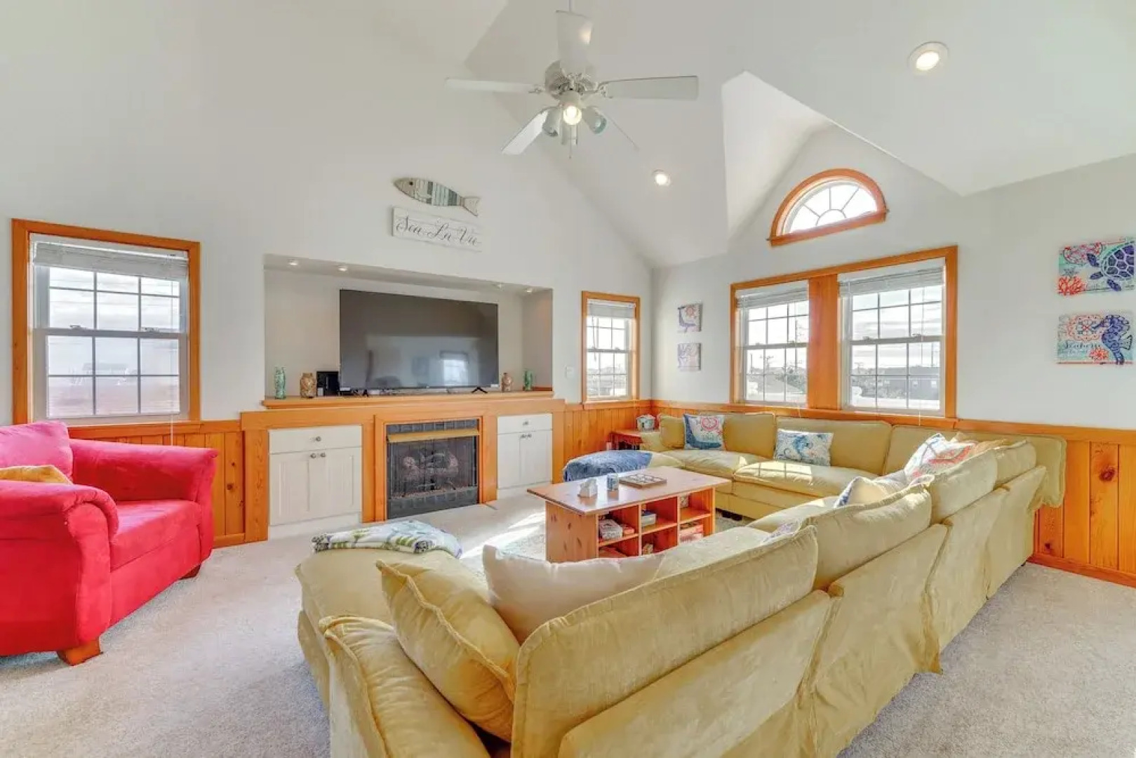 Walk to Pier: Spacious Coastal Home!