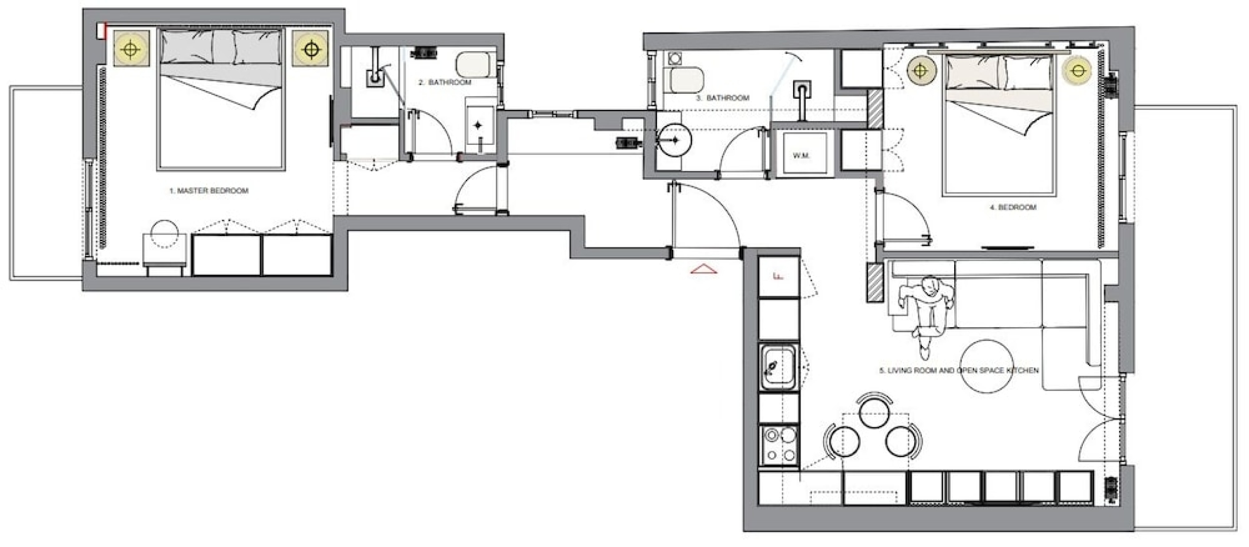 Athens Sunset in Nea Smyrni area
