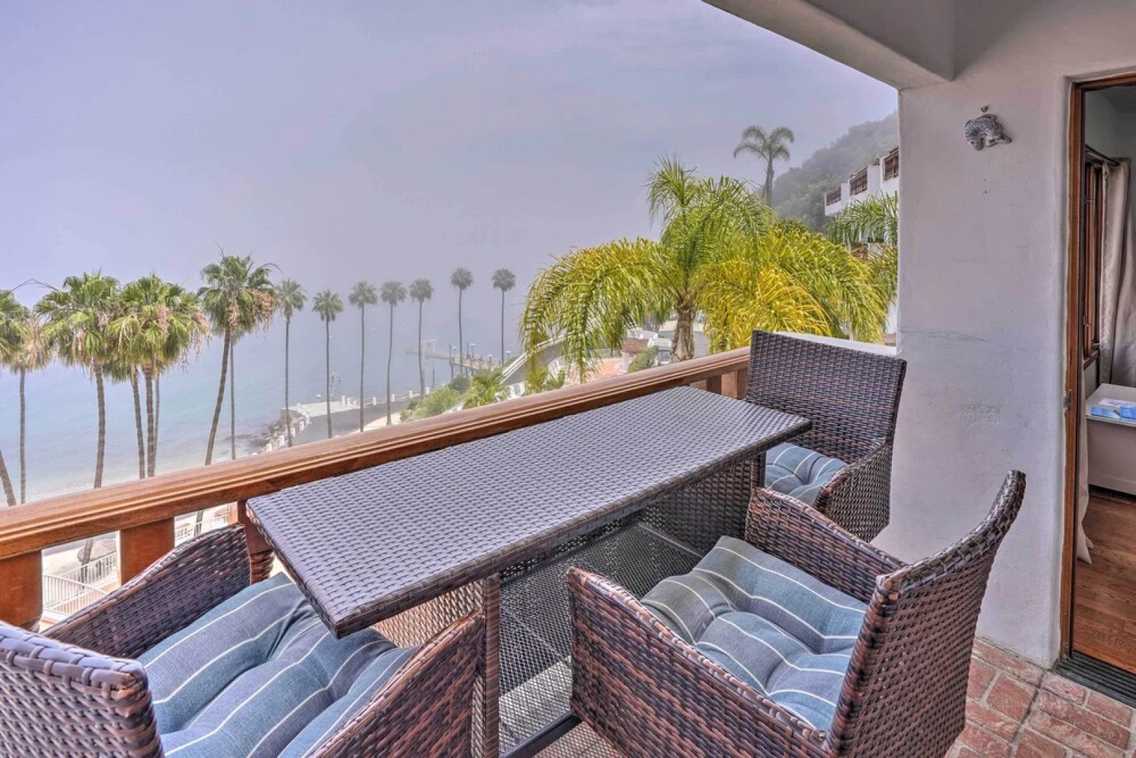 Quiet Avalon Getaway Villa w/ Ocean View & Balcony