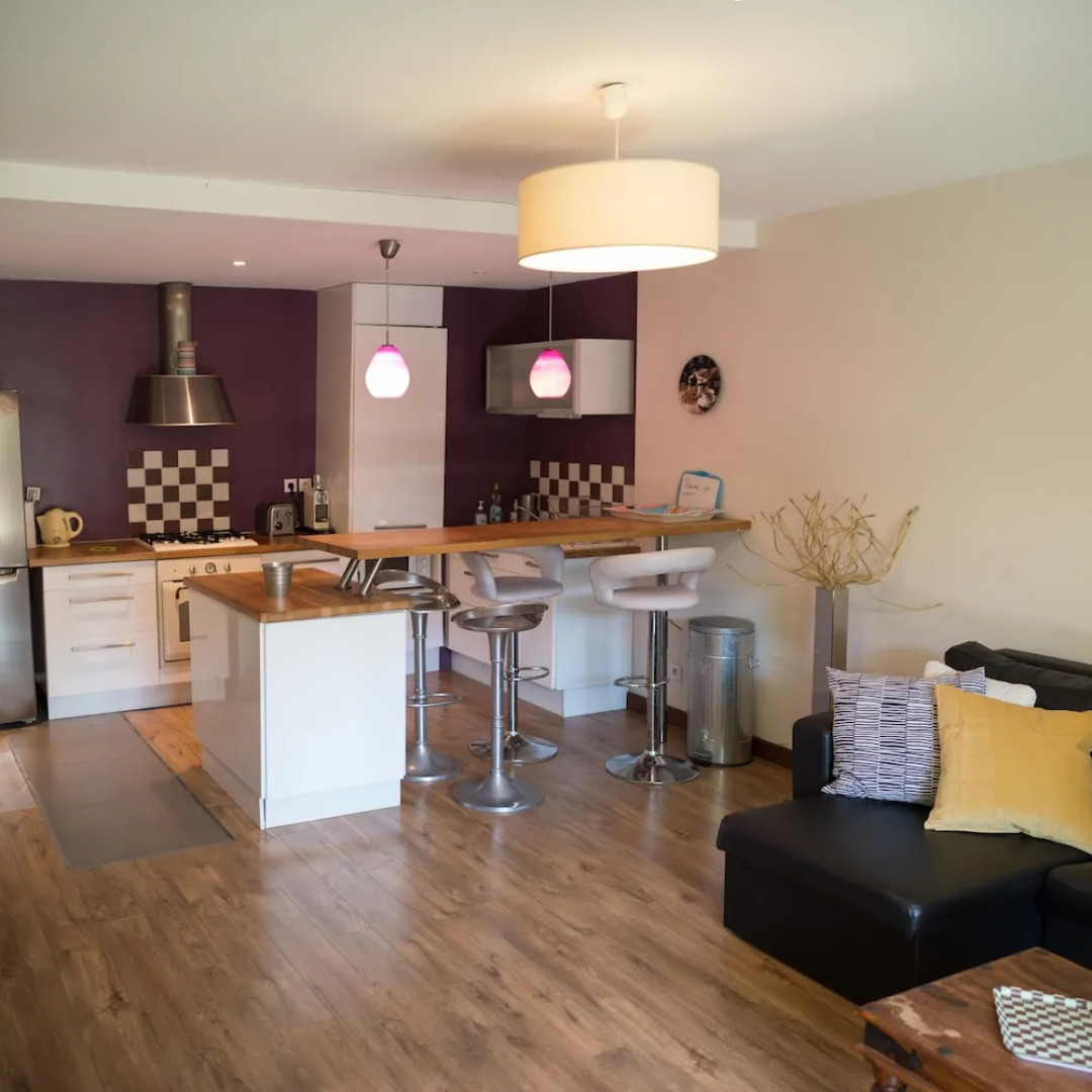 Appartement de Charme une Chambre avec Jardin