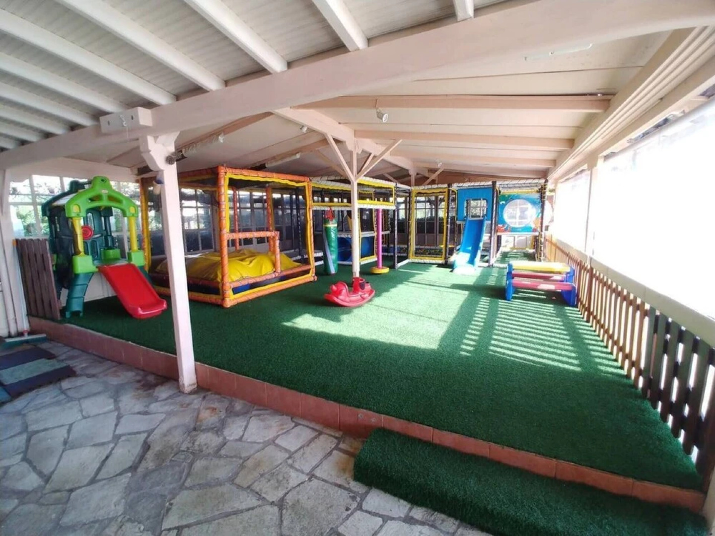 Villa in Malaki in Sea With Playground