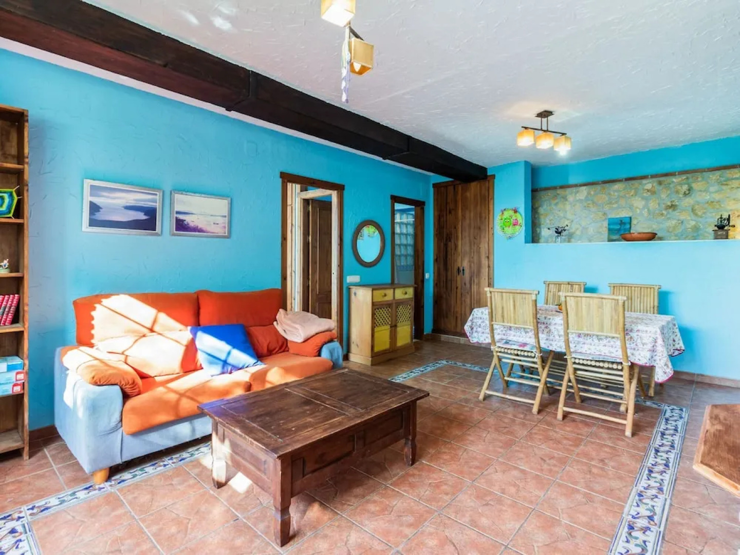 Rustic Holiday Home in La Cala del Moral With Swimming Pool