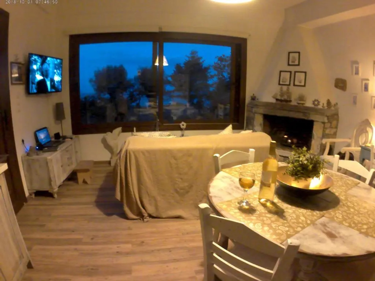 Naxos beach front house