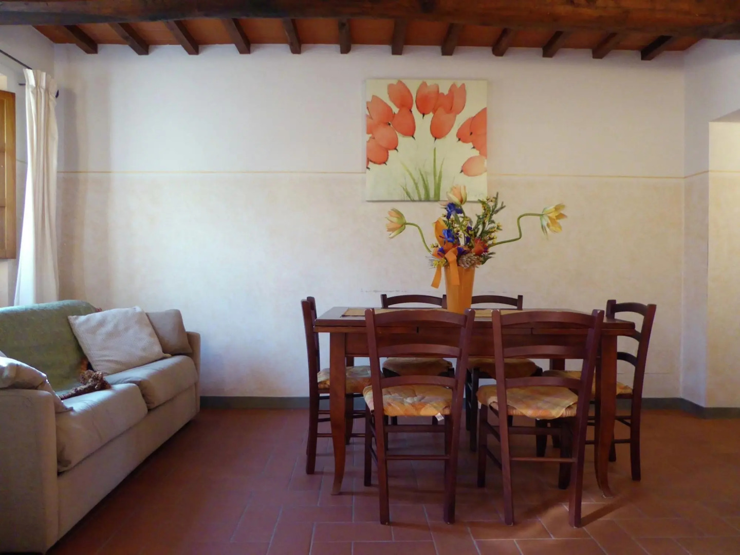 Attractive Apartment in Farmhouse with Pool in Beautiful Surroundings