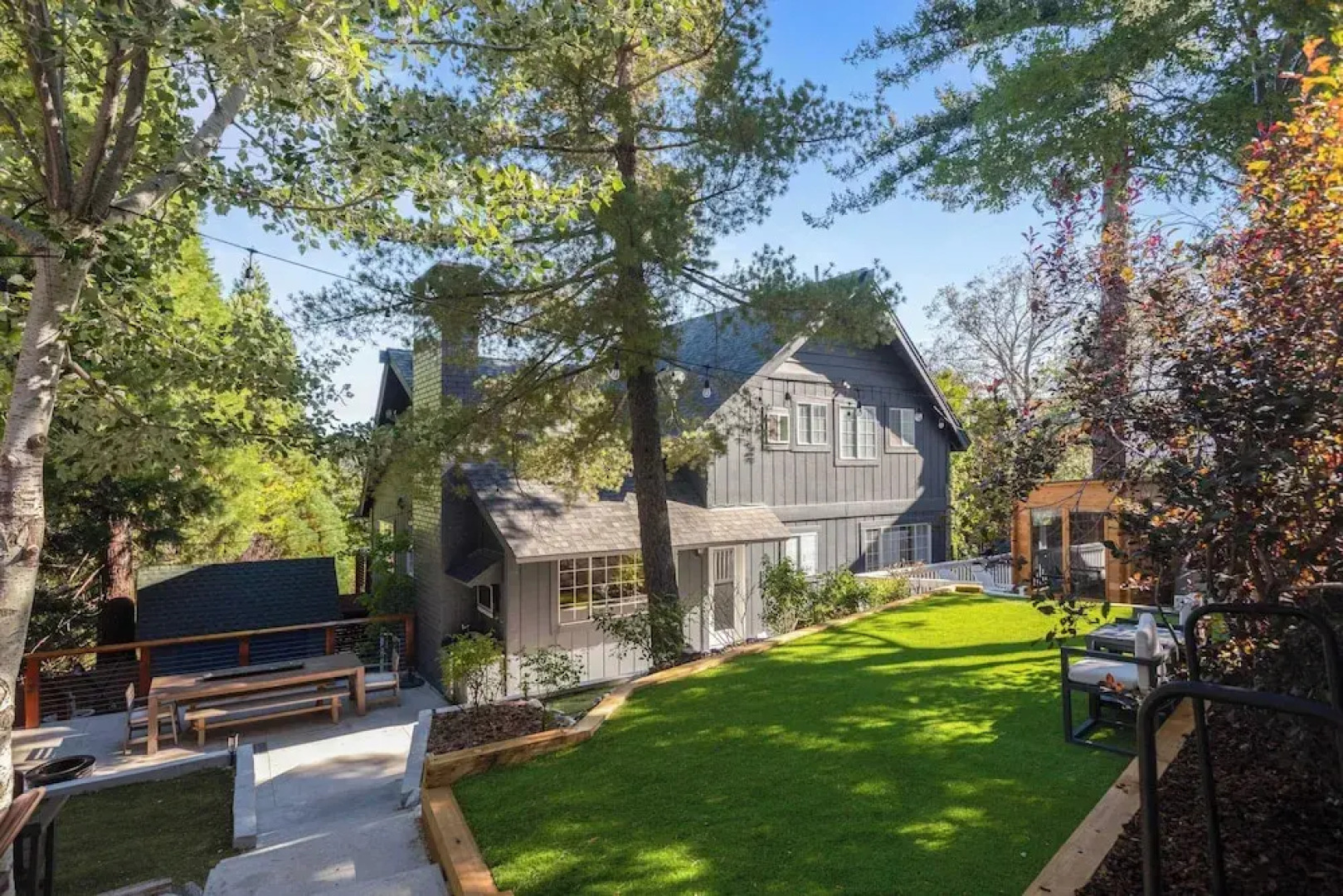 Sauna, Lake Views + Firepits Walk to Lake & Trails Zurich Drive by Avantstay