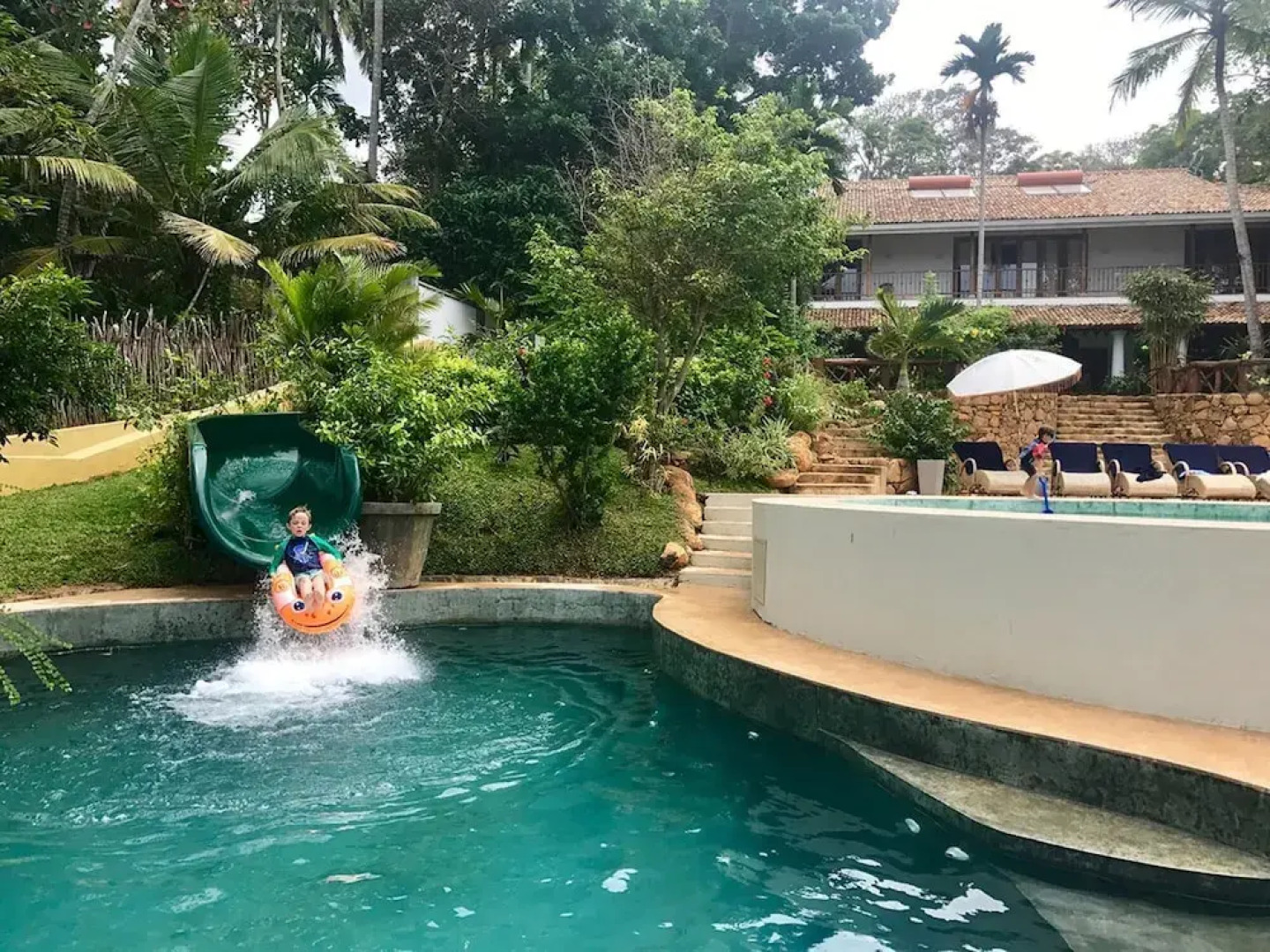 A Sophisticated Spacious Beach Villa With 20 Meter Water Slide