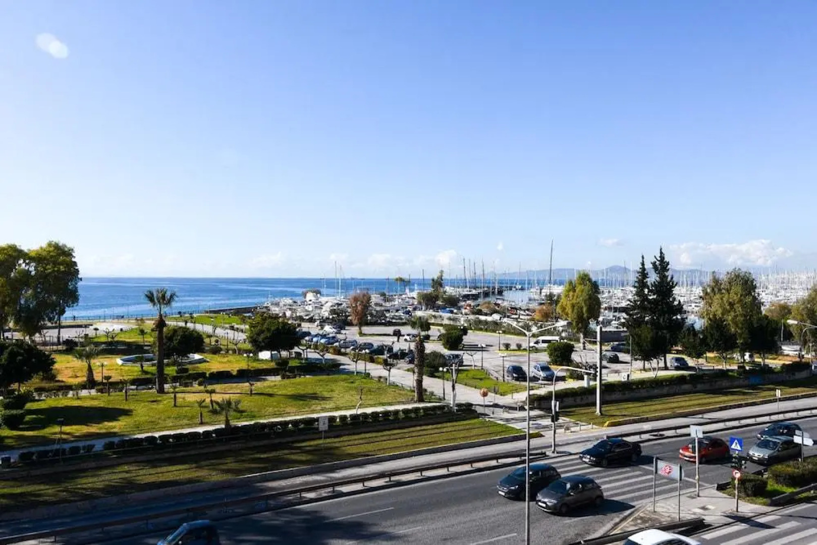 142m² Bright Alimos Apartment with Marina View