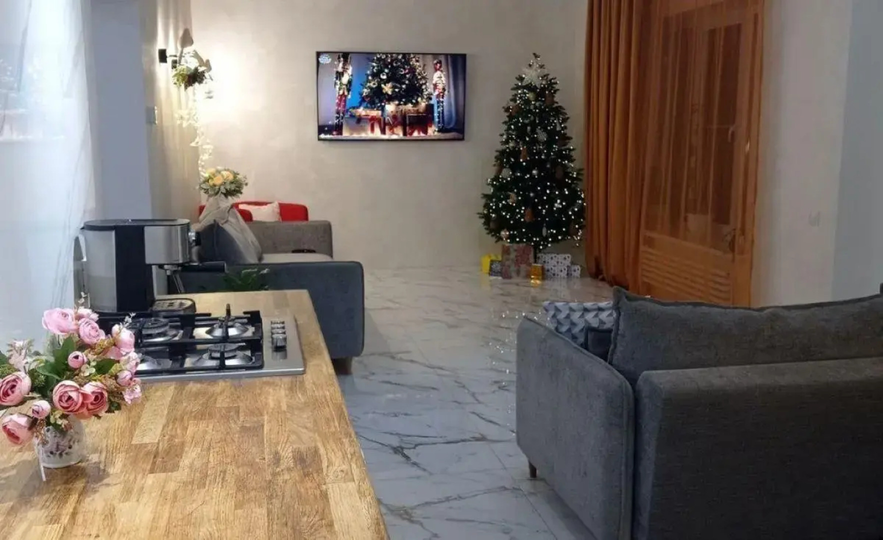 Коттедж с сауной в доме