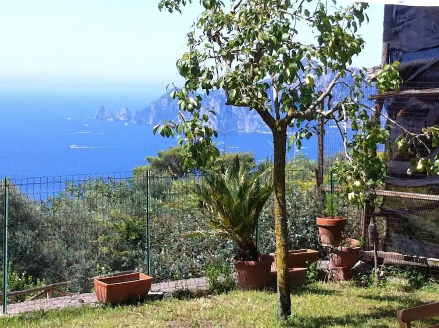 Apartment With 2 Bedrooms in Massa Lubrense, With Wonderful sea View, Enclosed Garden and Wifi Near the Beach