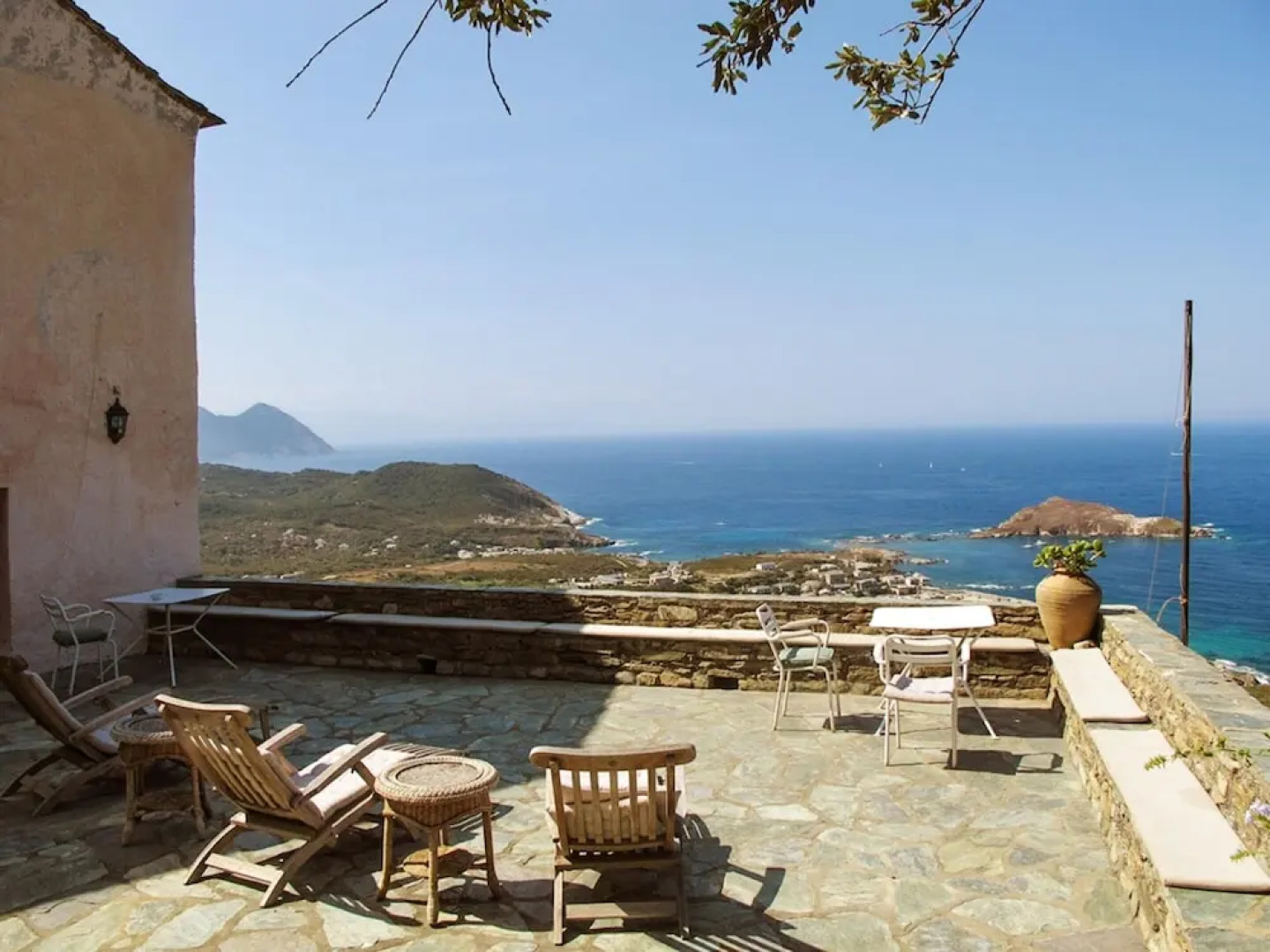 House With 9 Bedrooms in Centuri, With Wonderful sea View, Furnished G