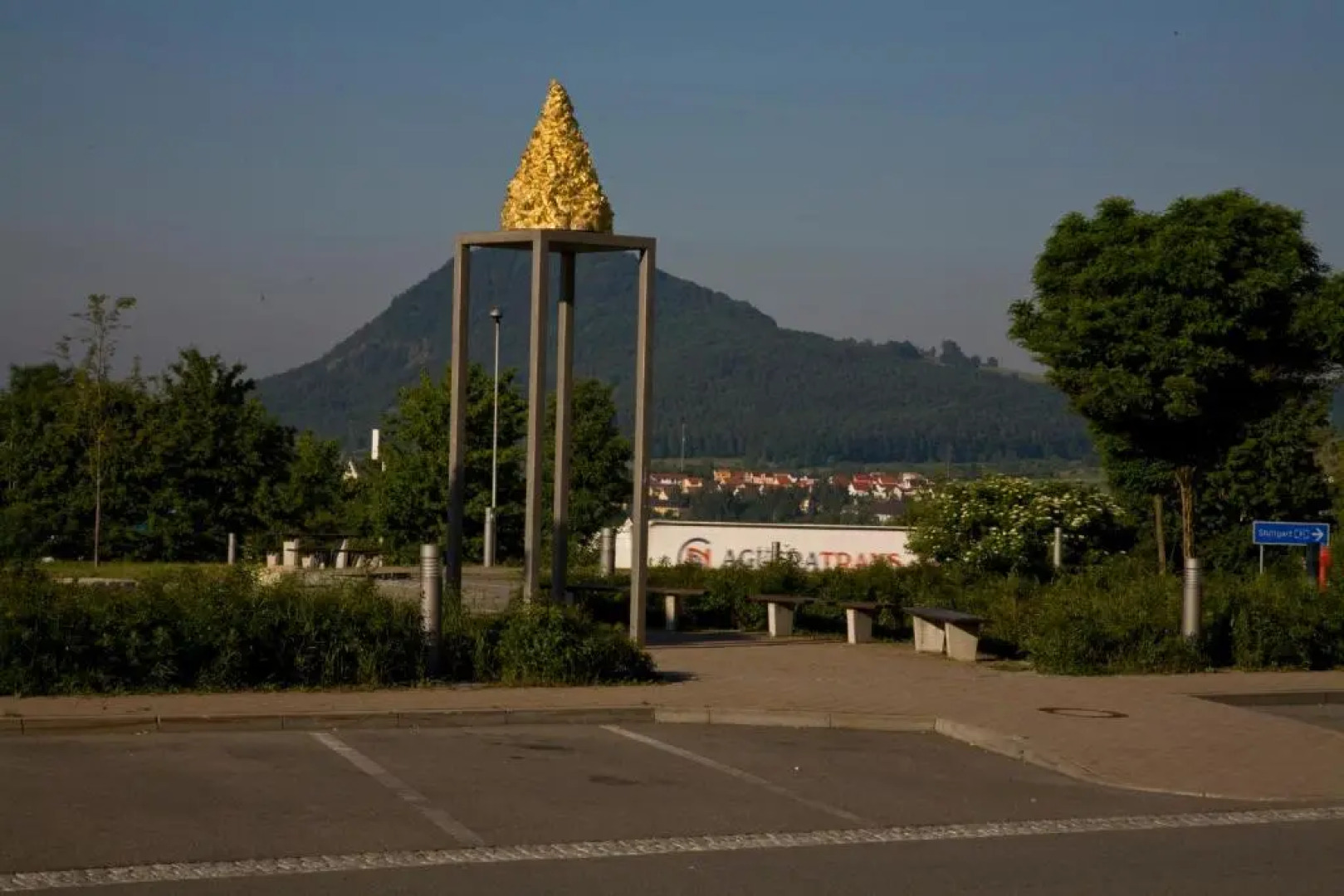 Hotel der Rastanlage im Hegau OST
