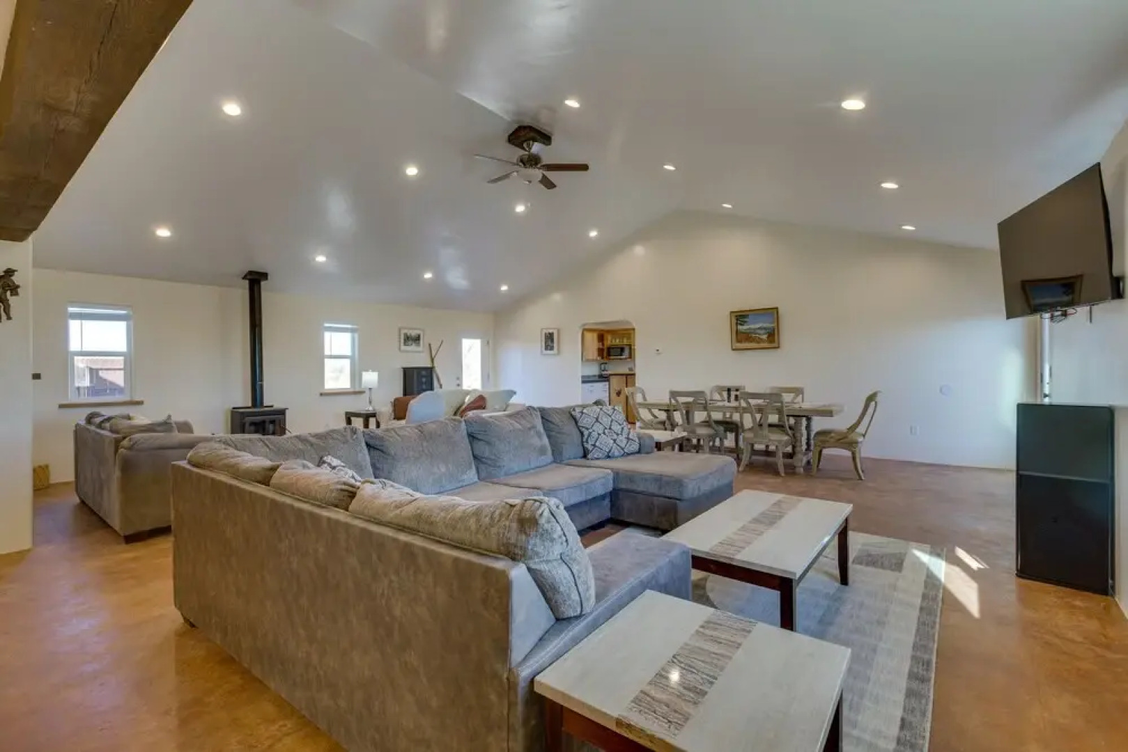Spacious Antonito Getaway w/ Wood-burning Stove!
